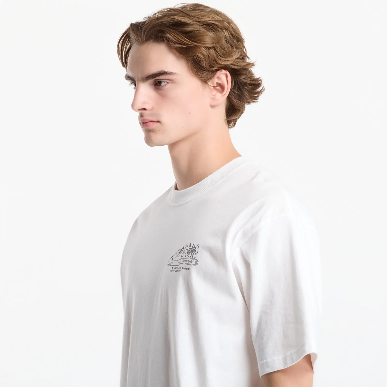 T-krekli Vans Dirt Trip SS Tee White