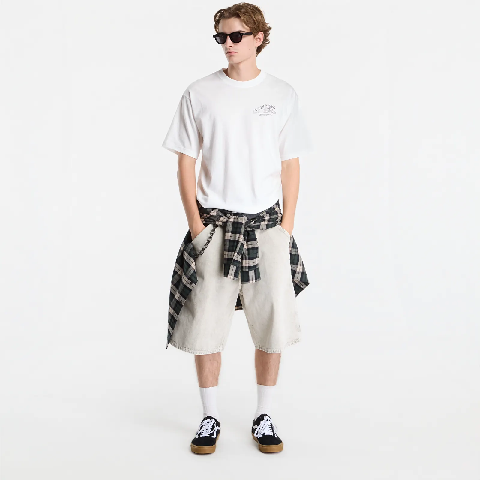 T-krekli Vans Dirt Trip SS Tee White