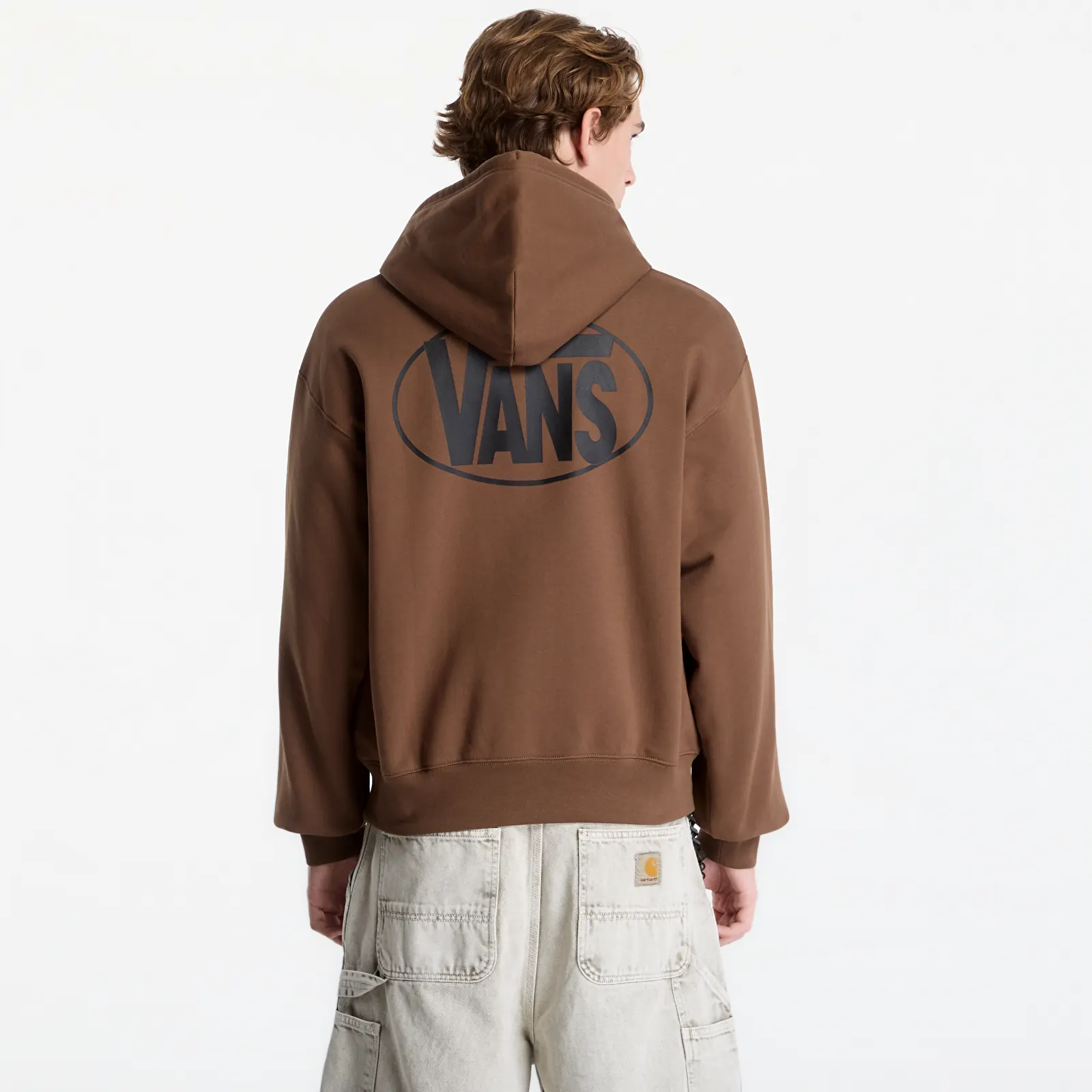 Hoodies and sweatshirts  Vans Oval Logo Pullover Vintage Cocoa