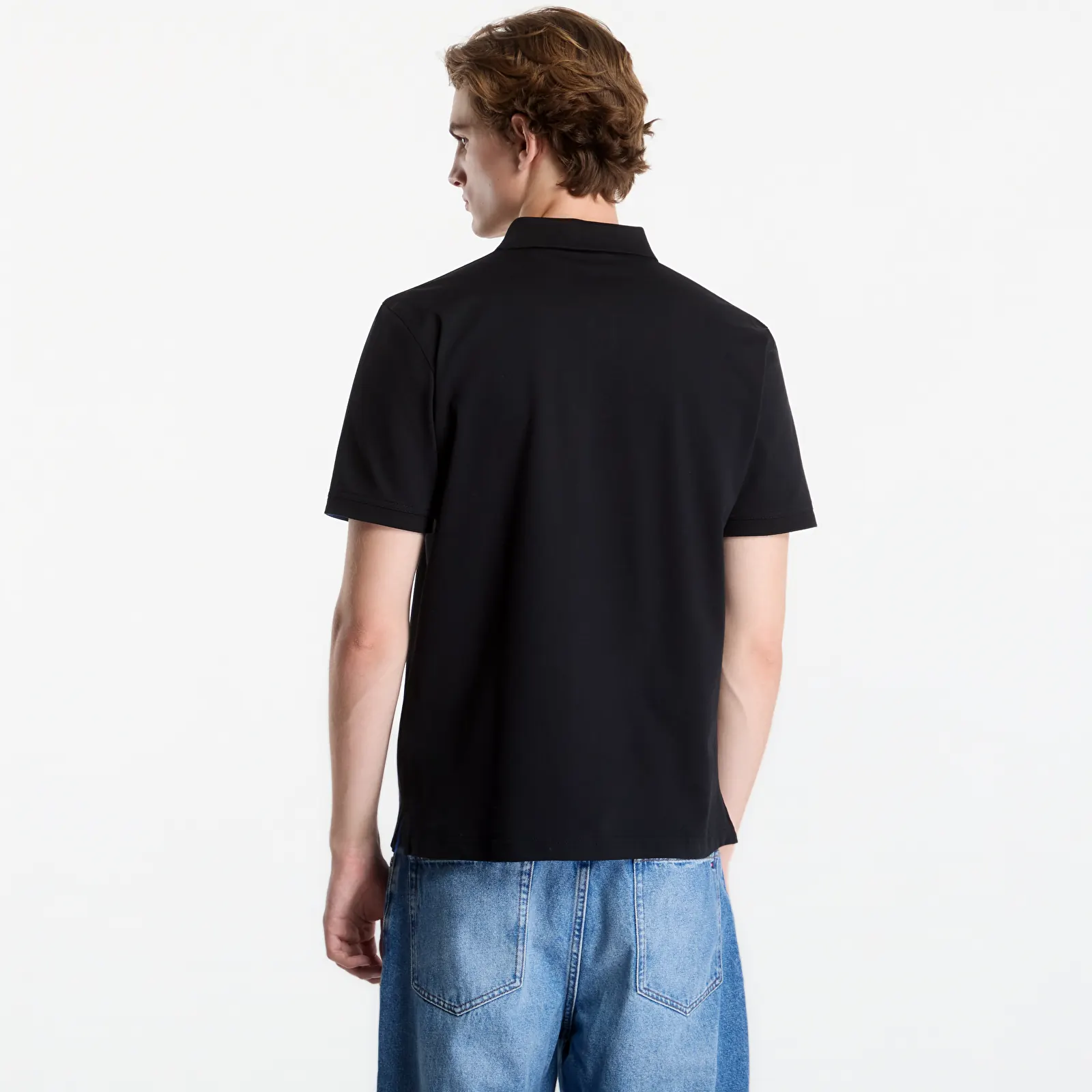 T-krekli Gant Reg Contrast Pique Ss Polo Black