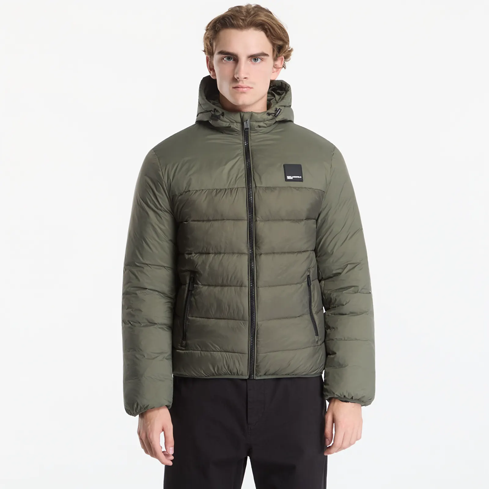 Bundy Karl Lagerfeld Jeans Light Padded Jacket Beetle