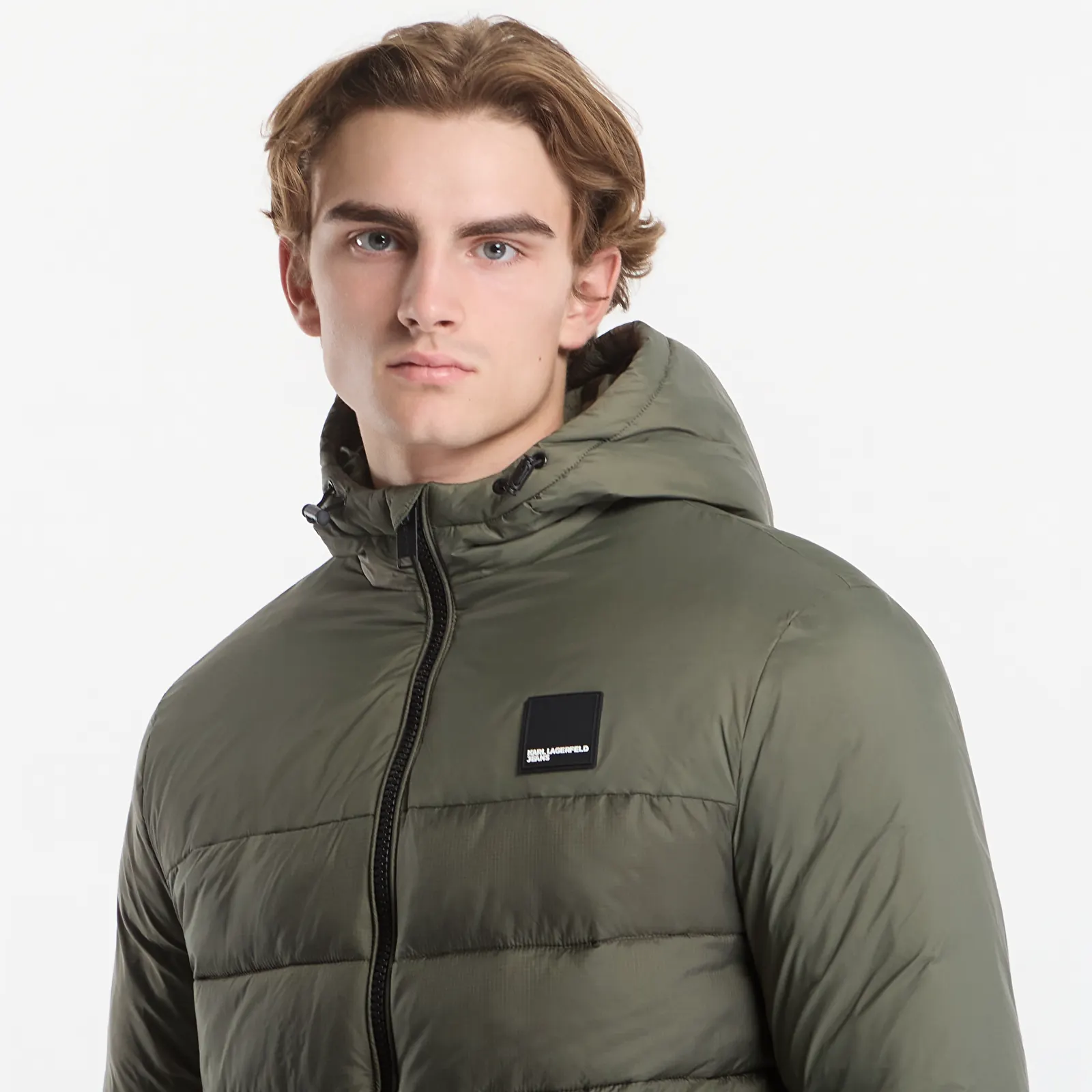 Bundy Karl Lagerfeld Jeans Light Padded Jacket Beetle
