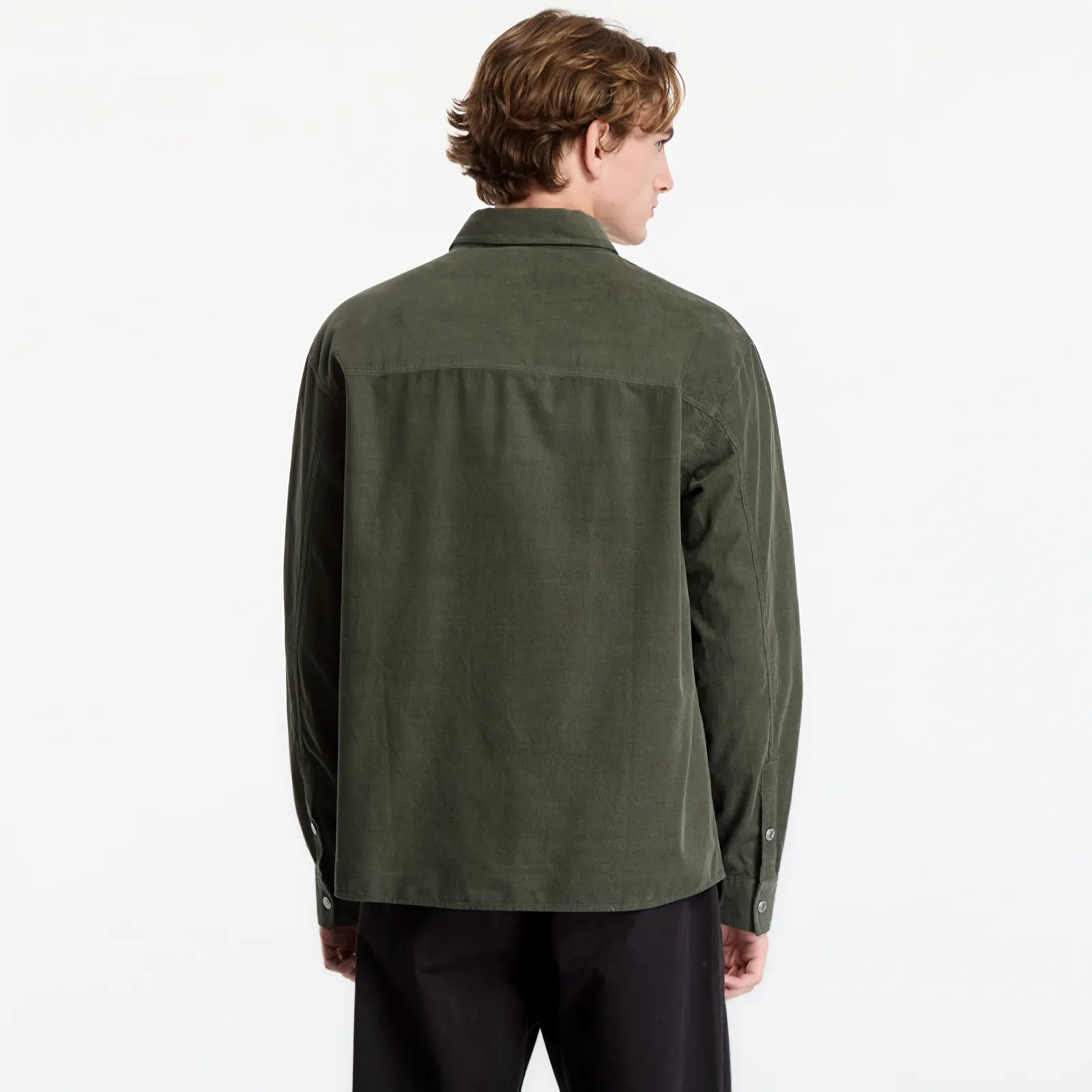 Shirts Karl Lagerfeld Jeans Boxy Corduroy Shirt Beetle