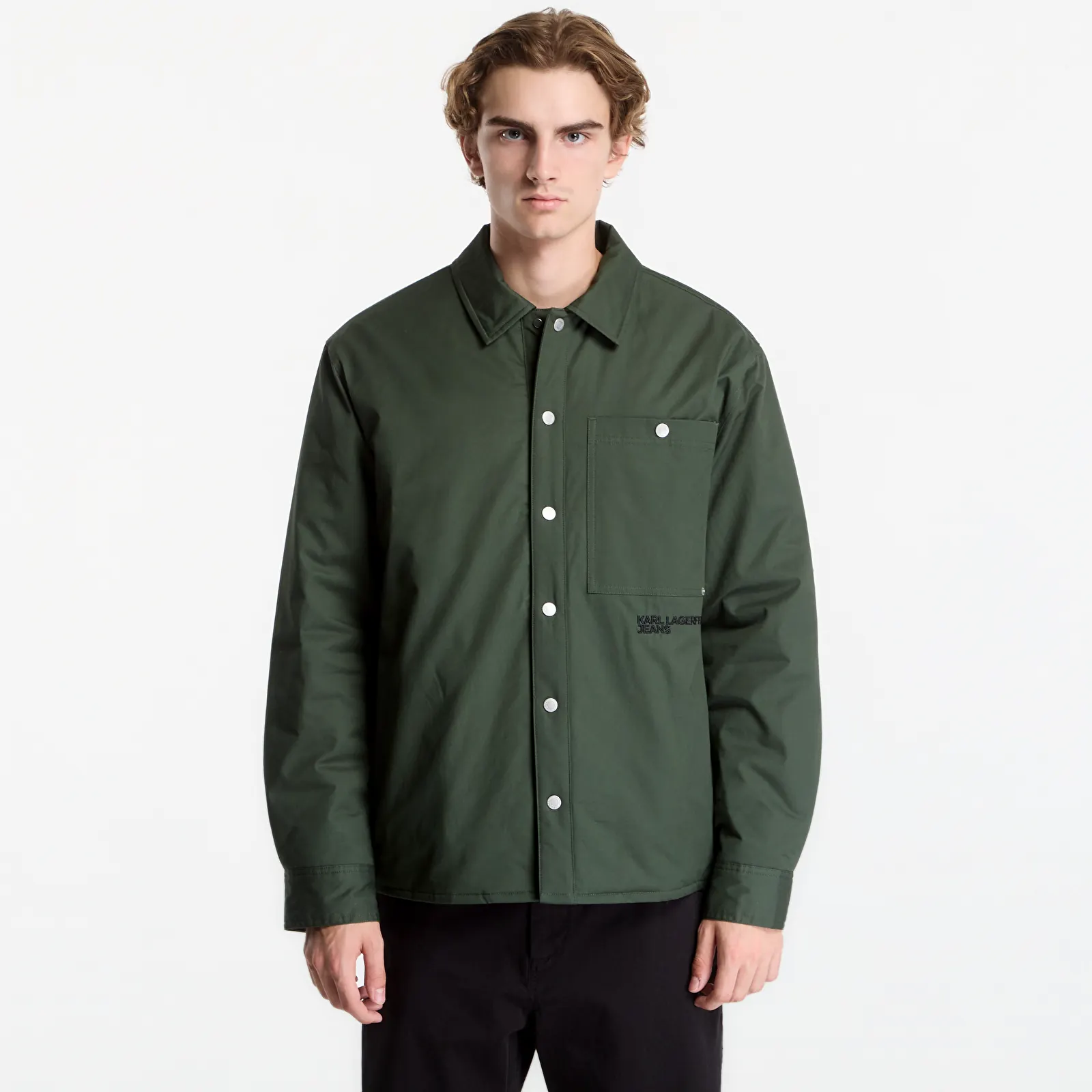 Bundy Karl Lagerfeld Jeans Shirt Jacket Beetle