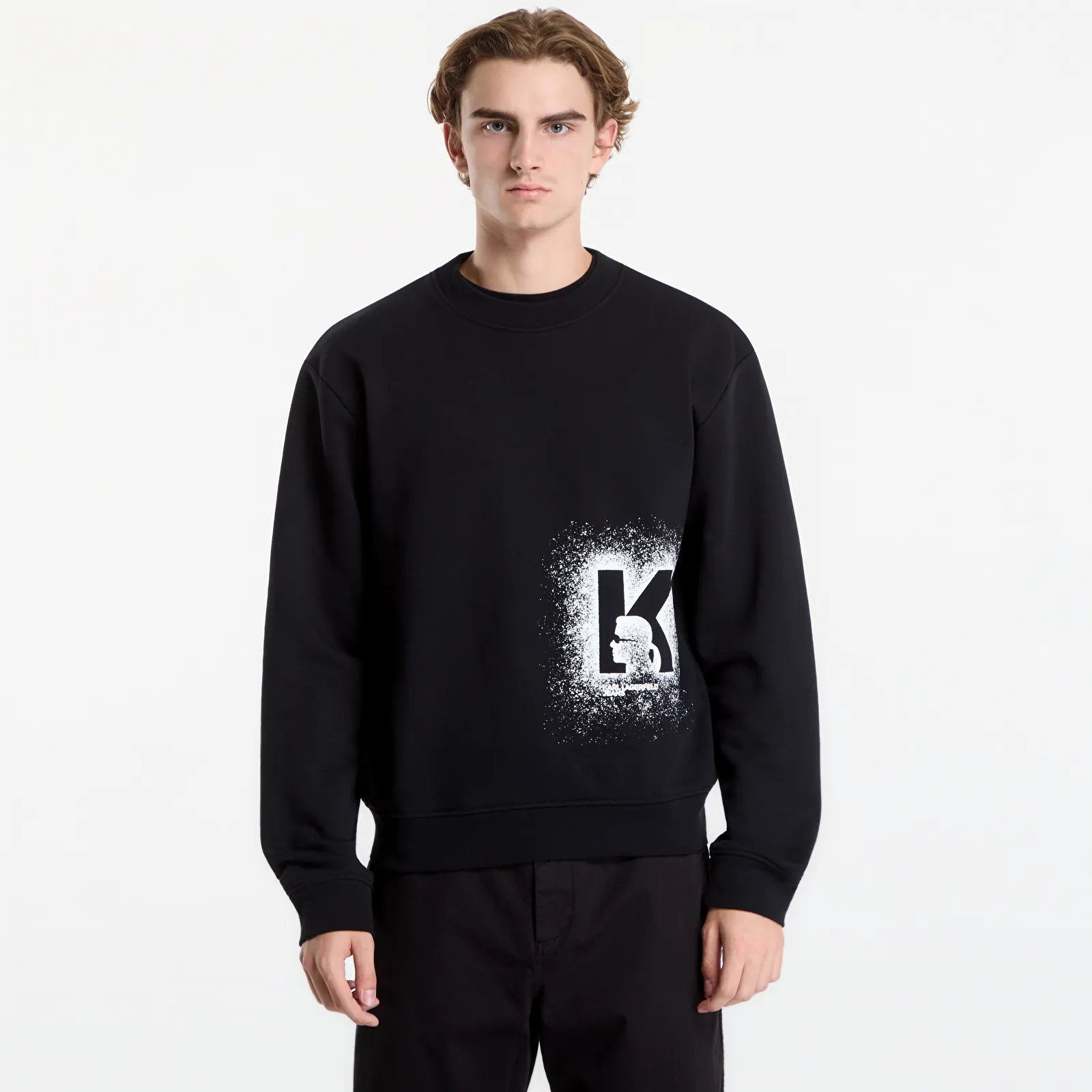 Hettegensere og sweatshirts Karl Lagerfeld Jeans Reg K Logo Sweat Black