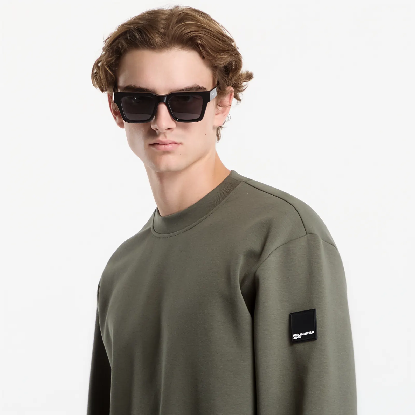 Sweatshirts Karl Lagerfeld Jeans Scuba Sweat Beetle
