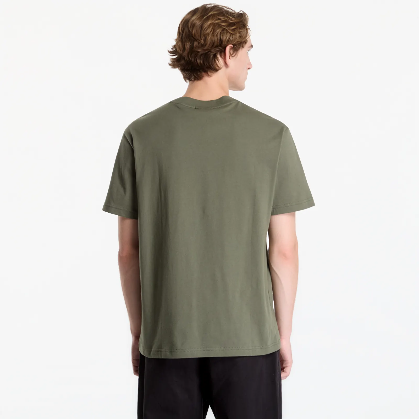 Pánske tričká Karl Lagerfeld Jeans Reg Rubber Patch Tee Beetle