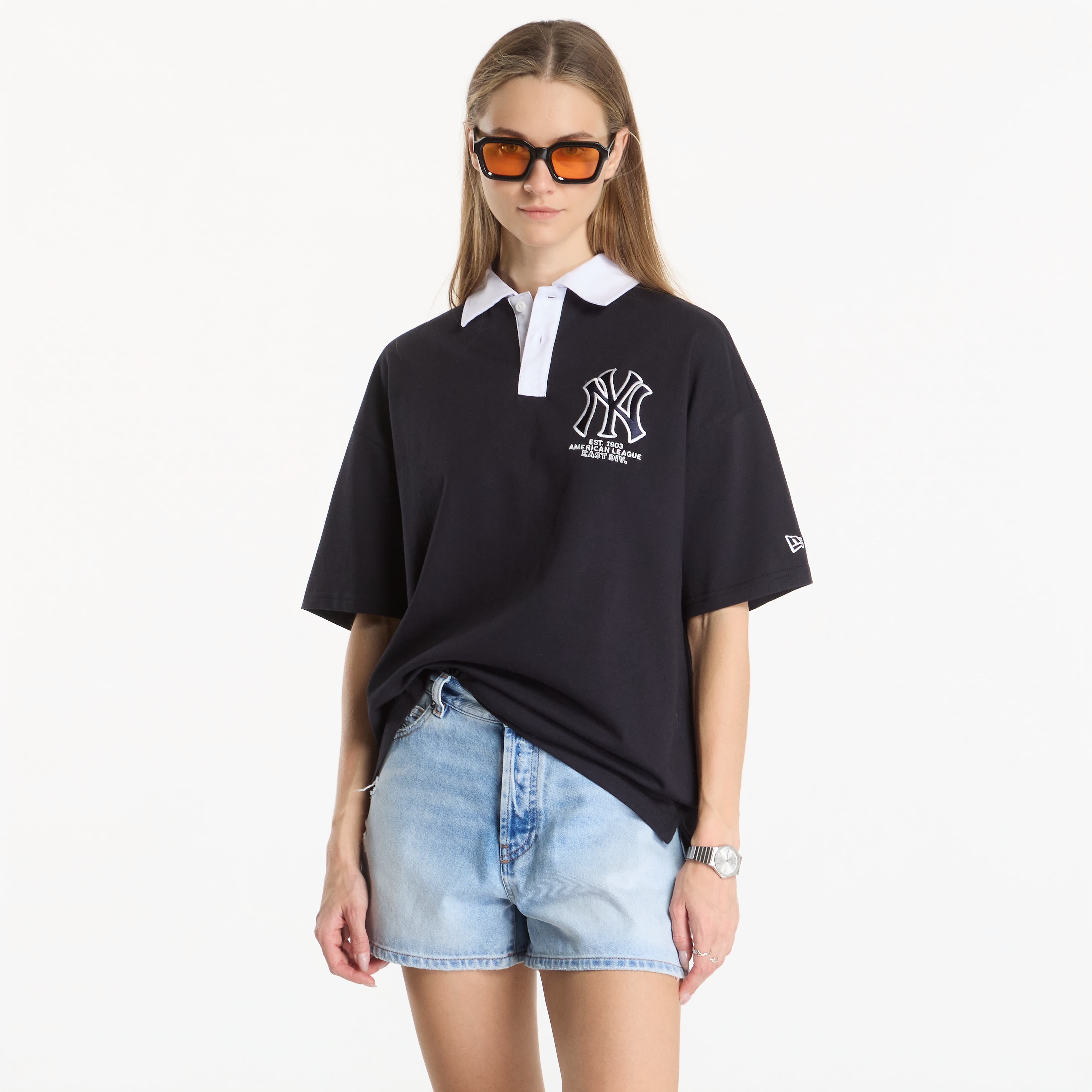 Тениска New Era MLB Polo New York Yankees UNISEX Navy M