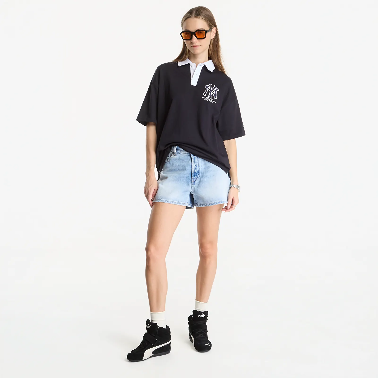 Мужские футболки New Era MLB Polo New York Yankees UNISEX Navy