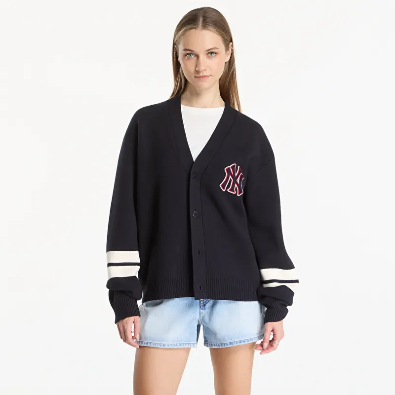 New Era MLB Knit Cardigan New York Yankees UNISEX Navy
