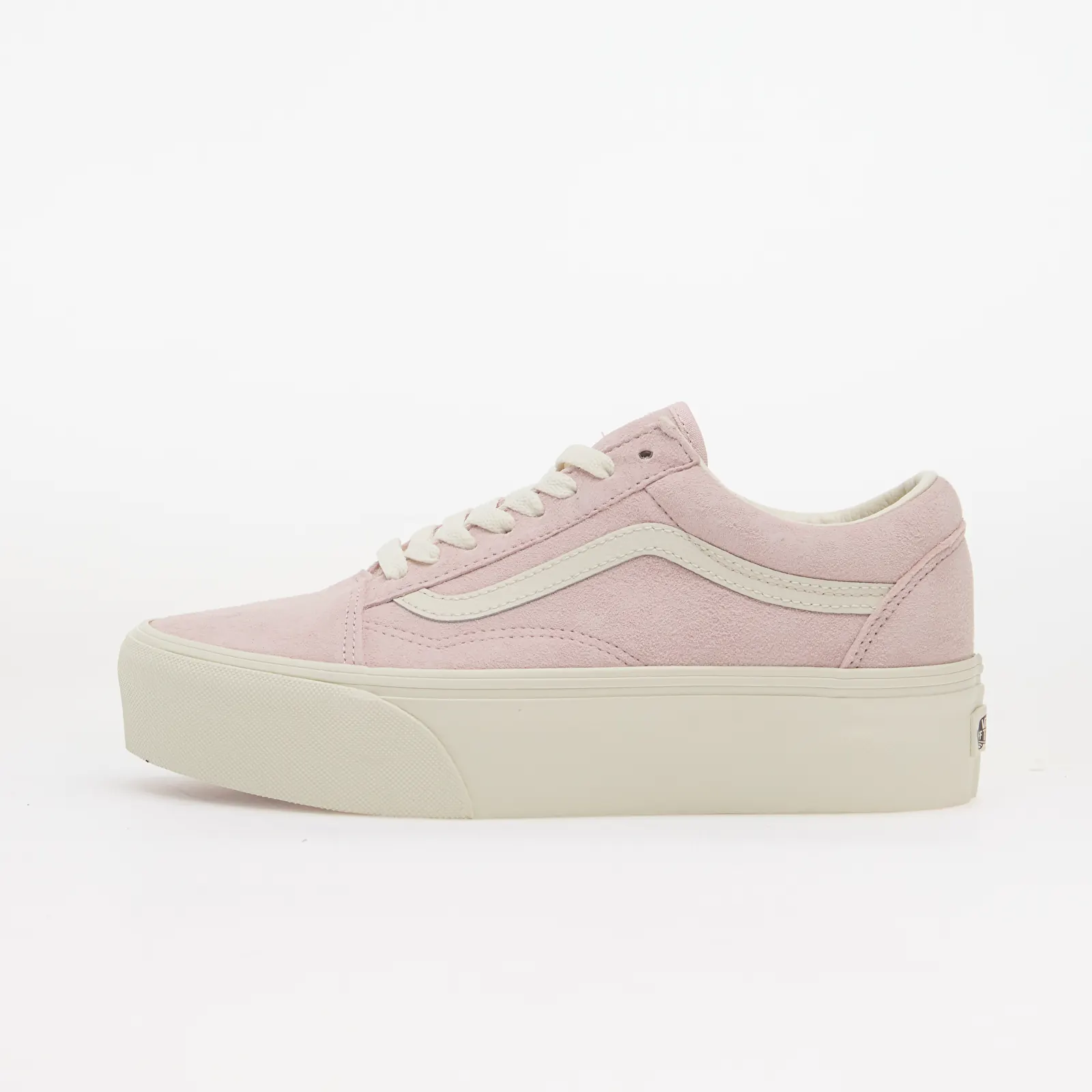 Sneakers und Schuhe für Frauen Vans Old Skool Platform Pale Petal Pink