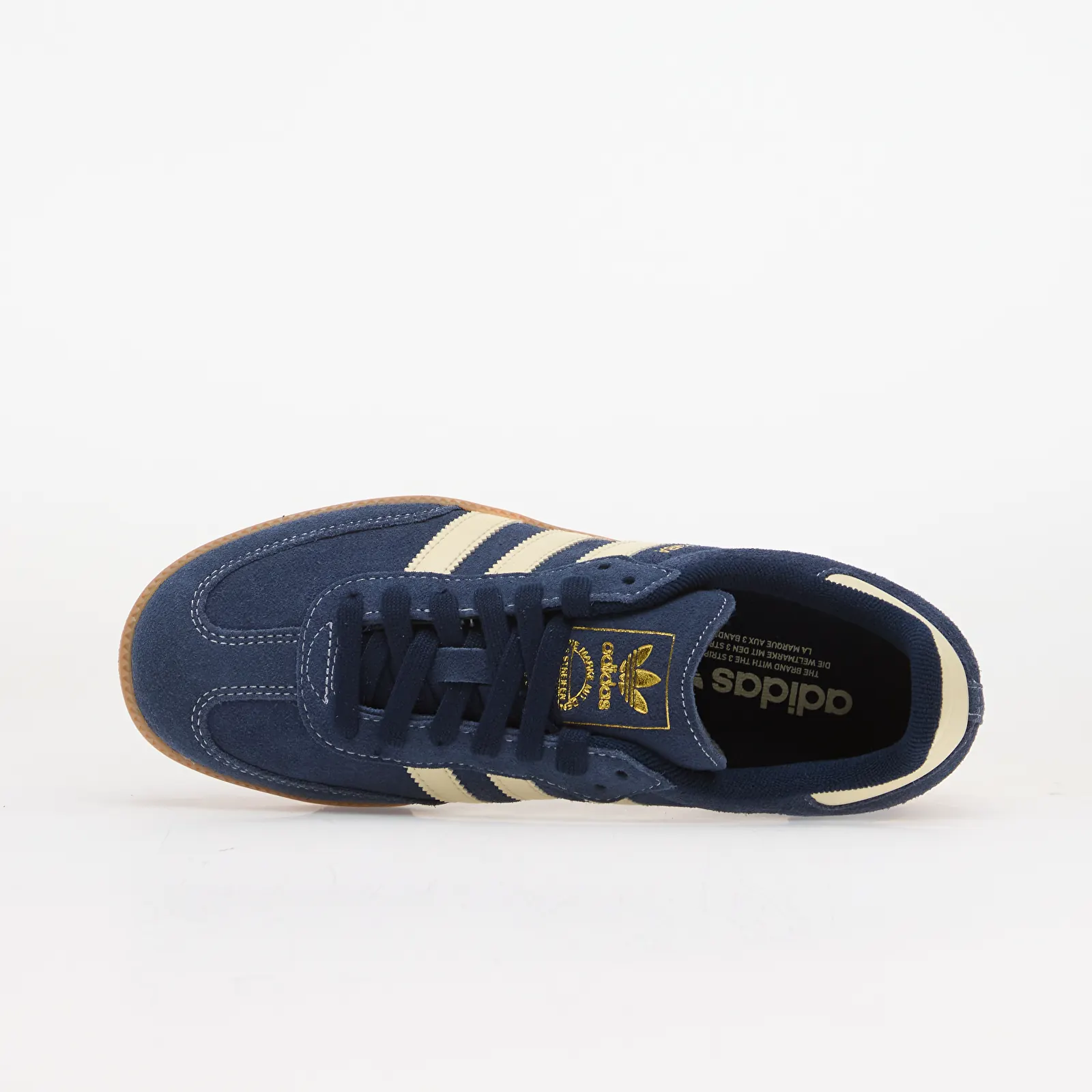 Ténis e sapatos para homem adidas Samba OG Night Indigo/ Warm Vanilla/ Gum 2