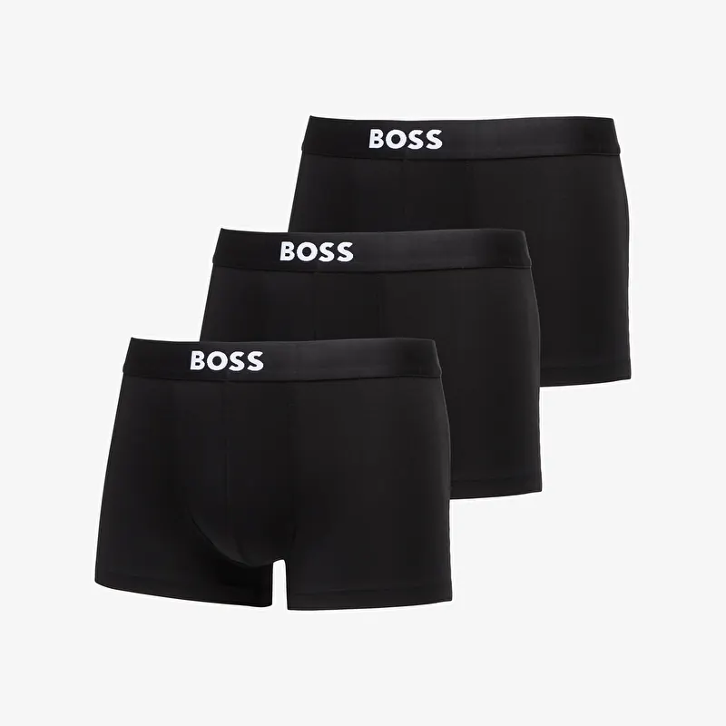Hugo Boss Trunk 3-Pack Micro One Black