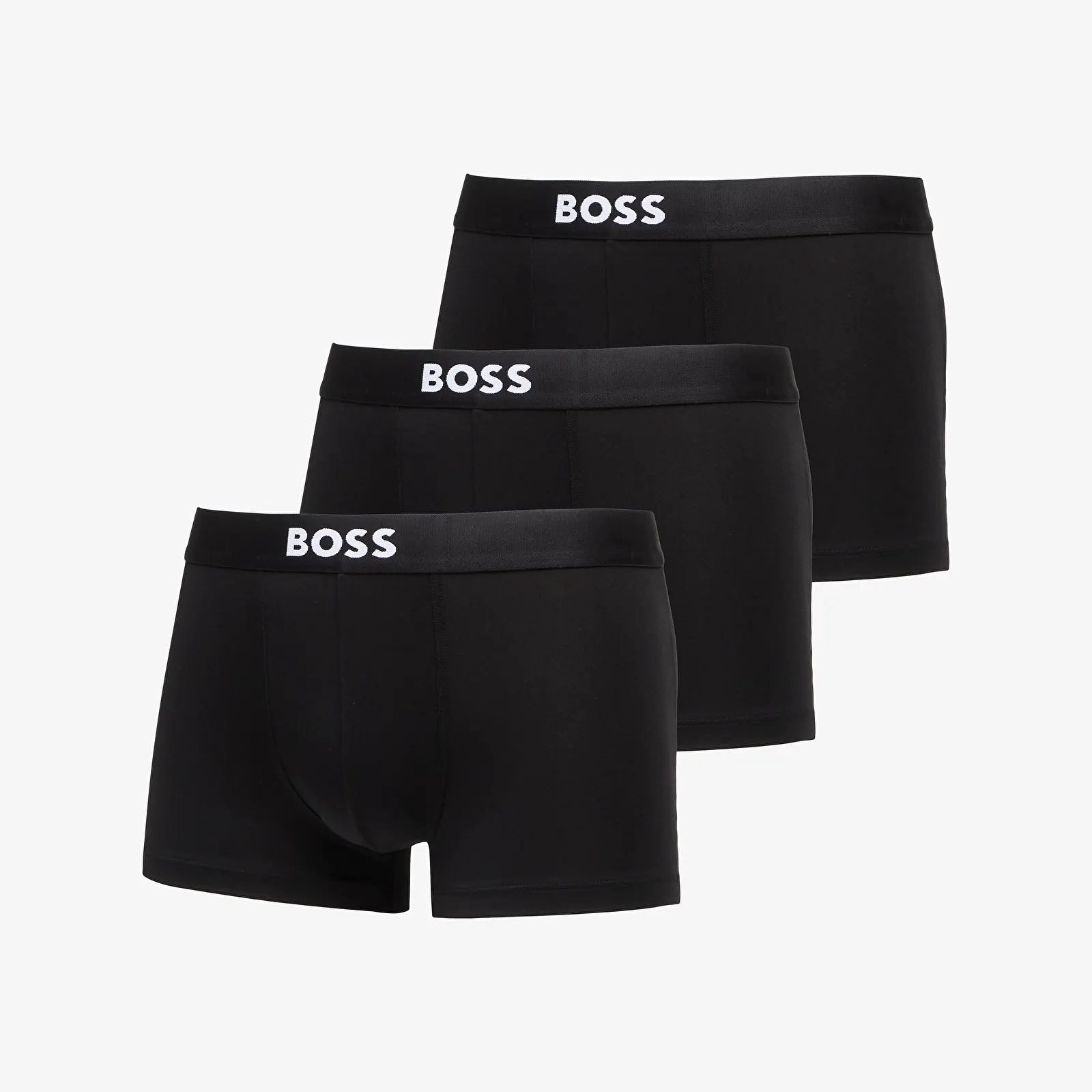 Men's boxers Hugo Boss Trunk 3-Pack Micro One Black