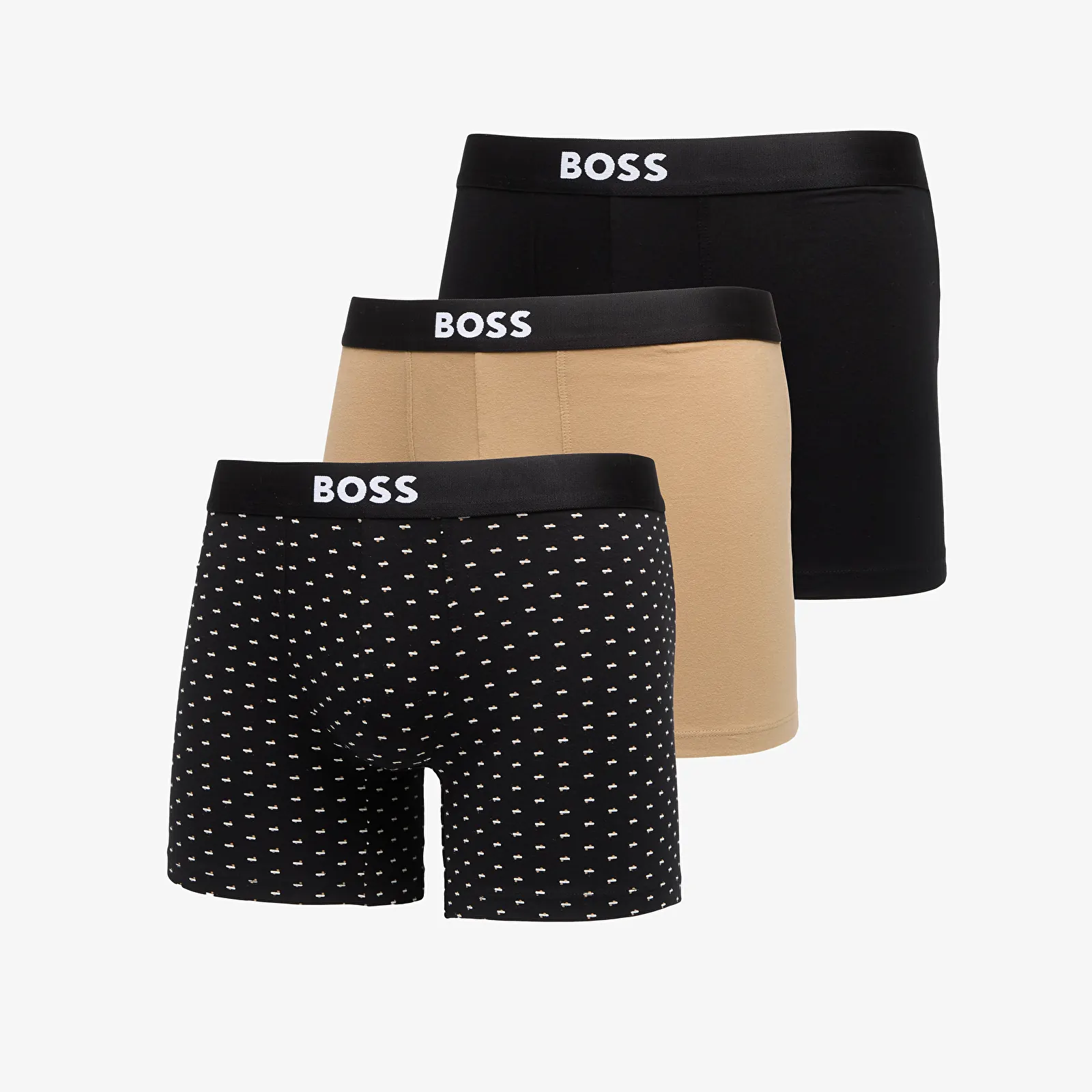 Pánske boxerky Hugo Boss Boxer Briefs 3-Pack Boss One Multicolor