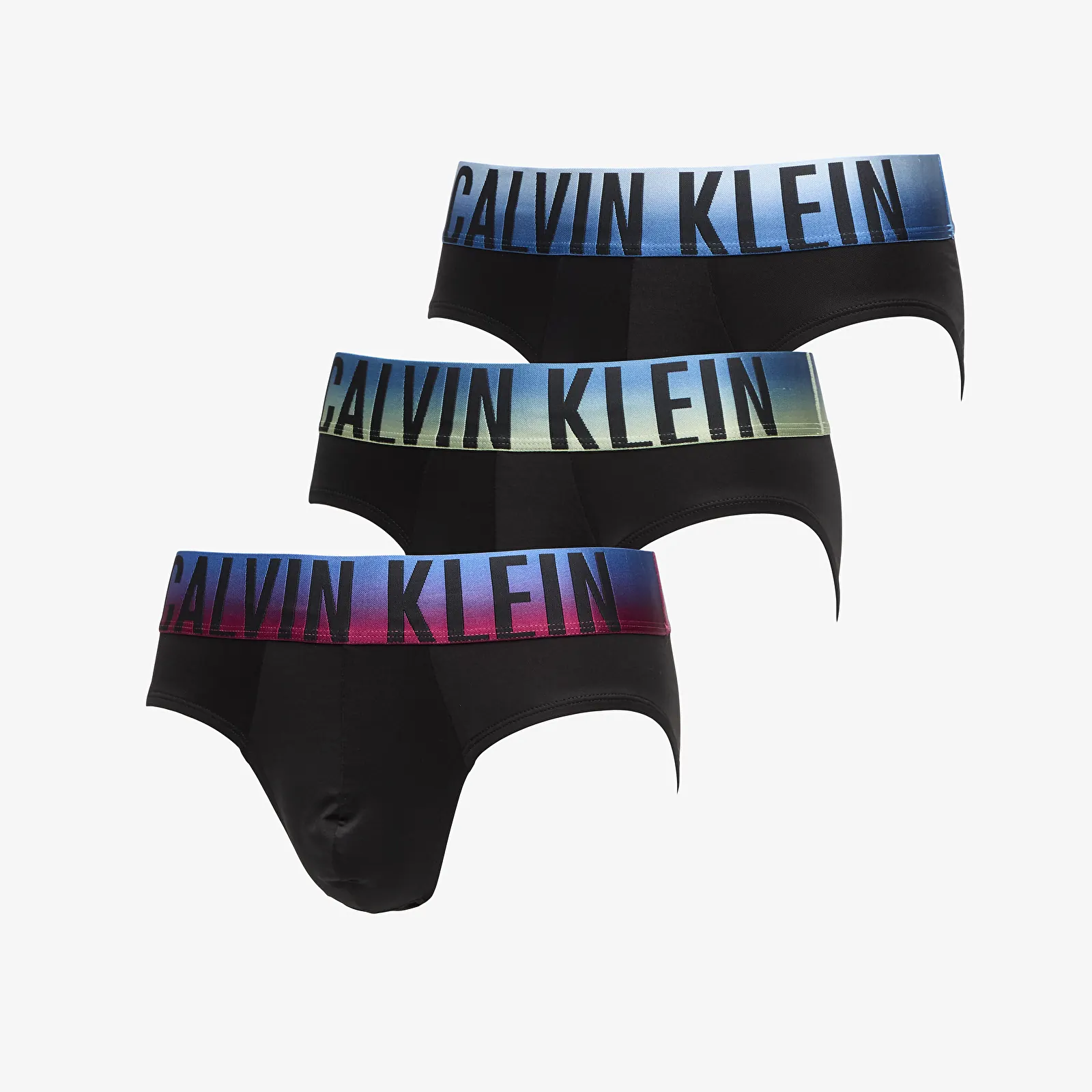 Vyriškos kelnaitės Calvin Klein Hip Brief 3-Pack Blue