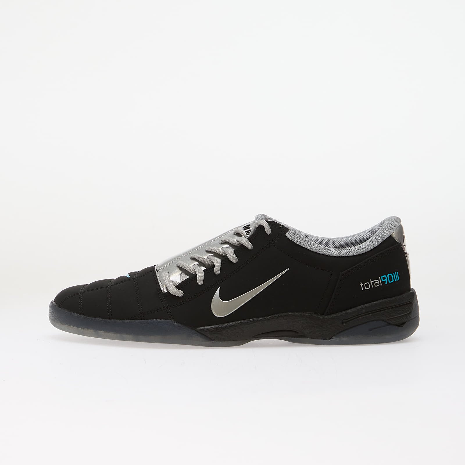 Herenschoenen Nike Total 90 Black/ Metallic Silver-Gamma Blue