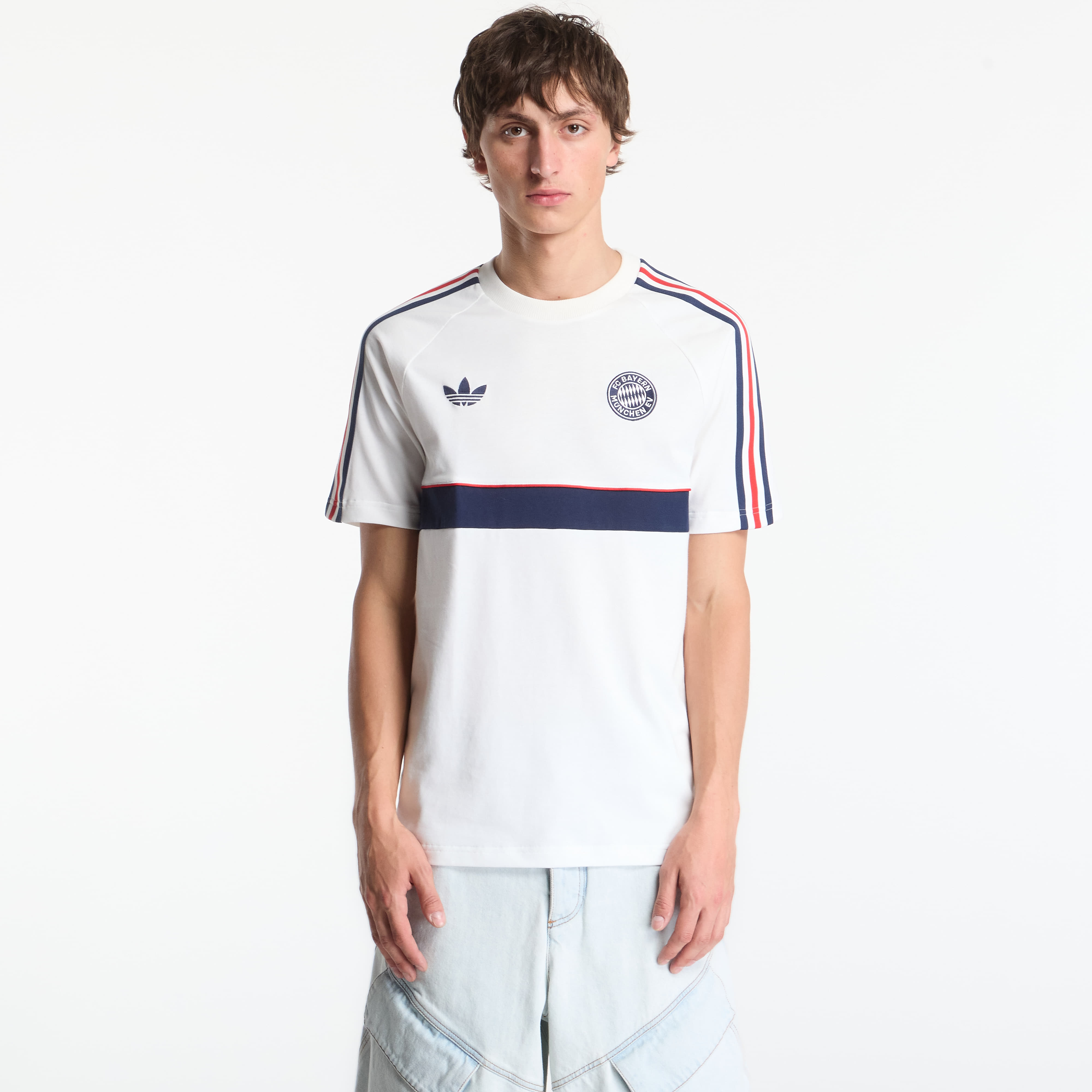 Тениска adidas Fc Bayern Muenchen OG T-shirt Core White/ Night Indigo XXL