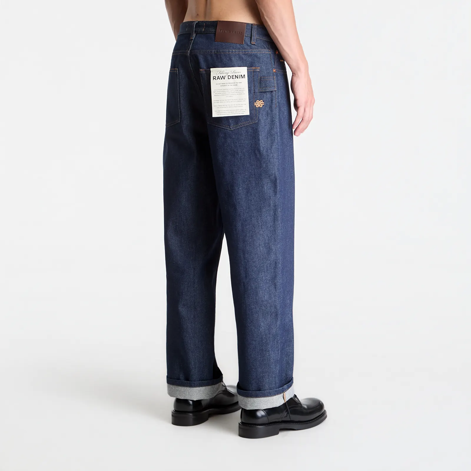 Pánské kalhoty Filling Pieces Denim Pants Raw Indigo