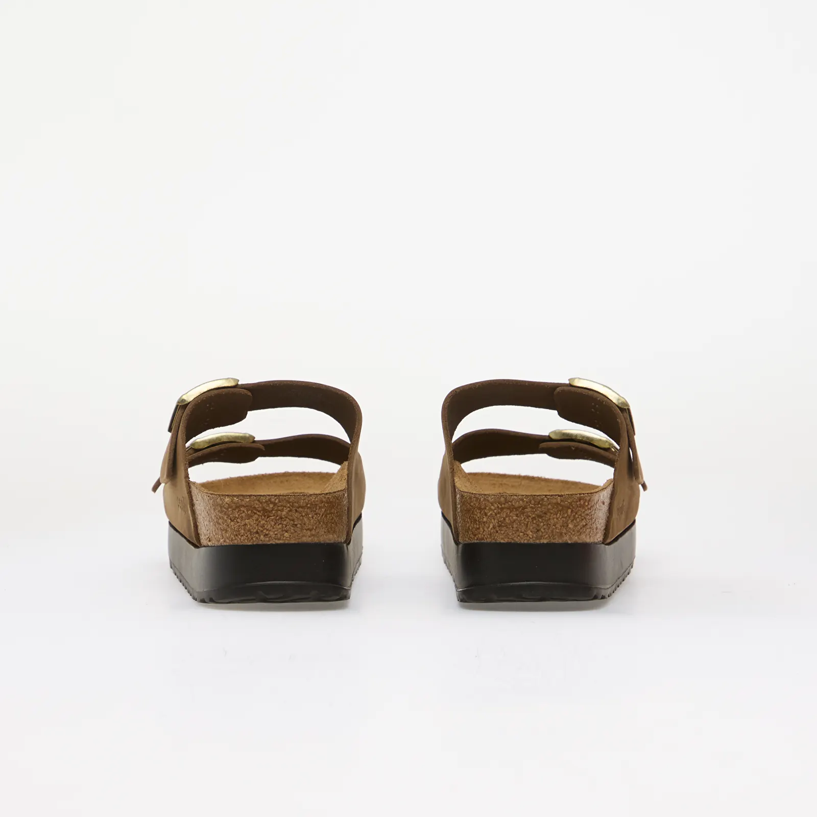 Naisten lenkkarit ja kengät Birkenstock Arizona Flex Platform LENB Dark Tea