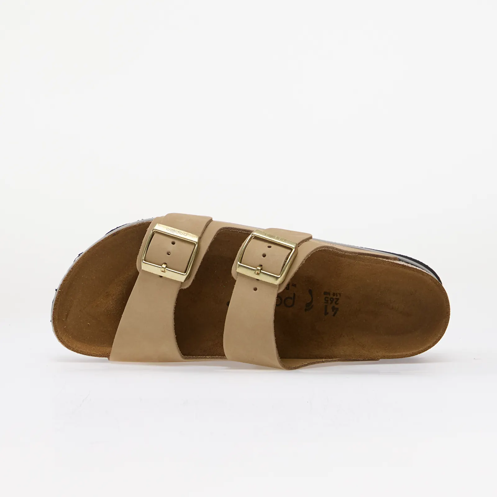 Dámske topánky a tenisky Birkenstock Arizona Flex Platform LENB Sandcastle