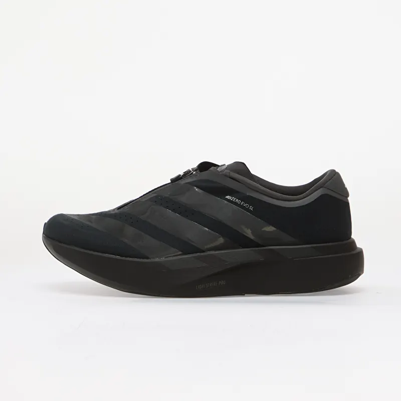 adidas ADIZERO EVO SL Zip LIGHTSTRIKEPRO Running Core Black/ Grey Six/ Silver Met.