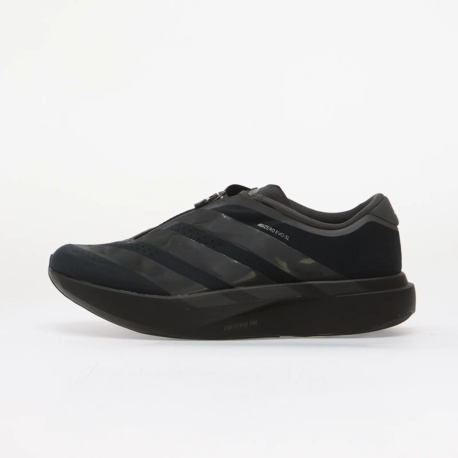 Men's sneakers and shoes adidas ADIZERO EVO SL Zip LIGHTSTRIKEPRO Running Core Black/ Grey Six/ Silver Met.