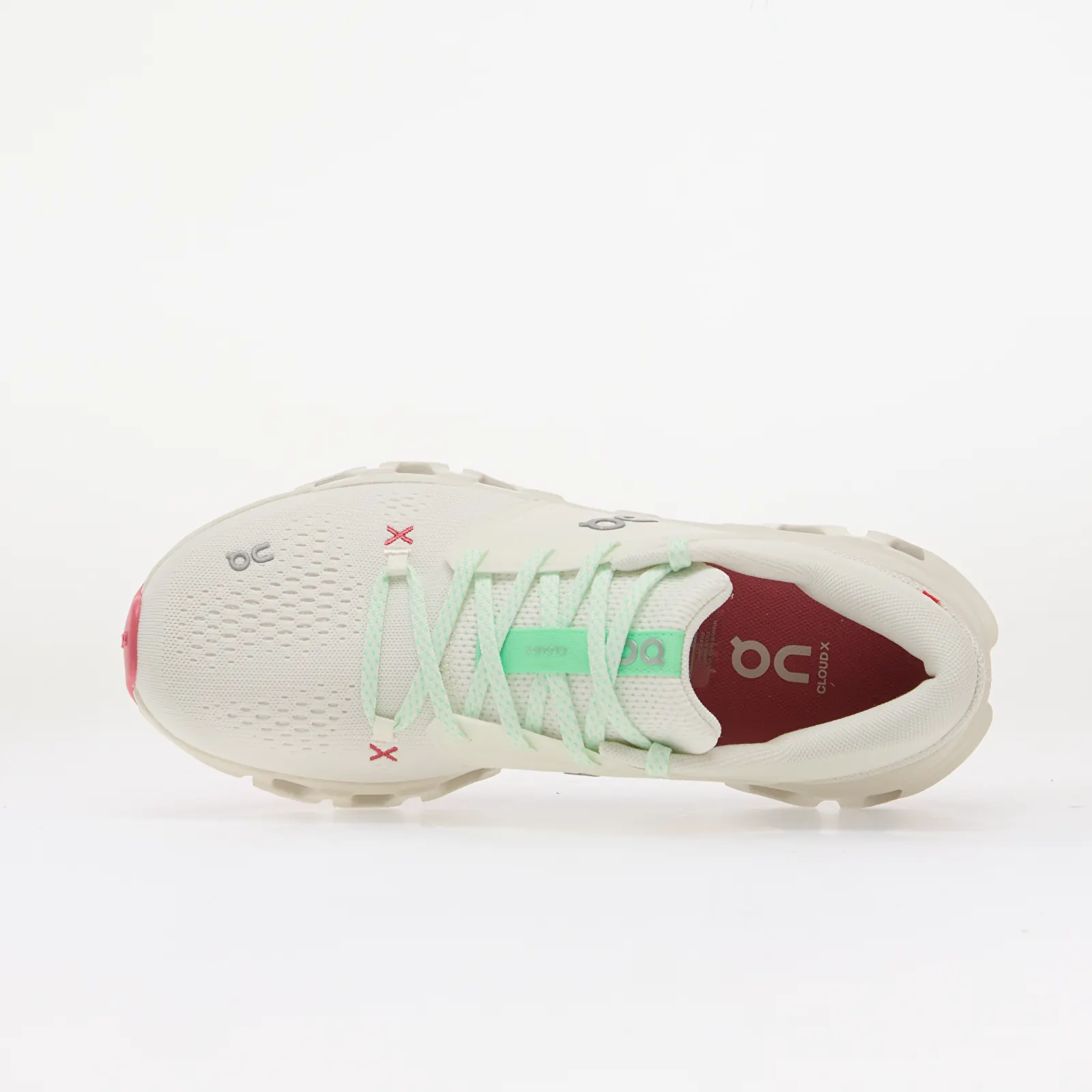 Women's sneakers and shoes On Cloud X 5 Ivory/ Ice