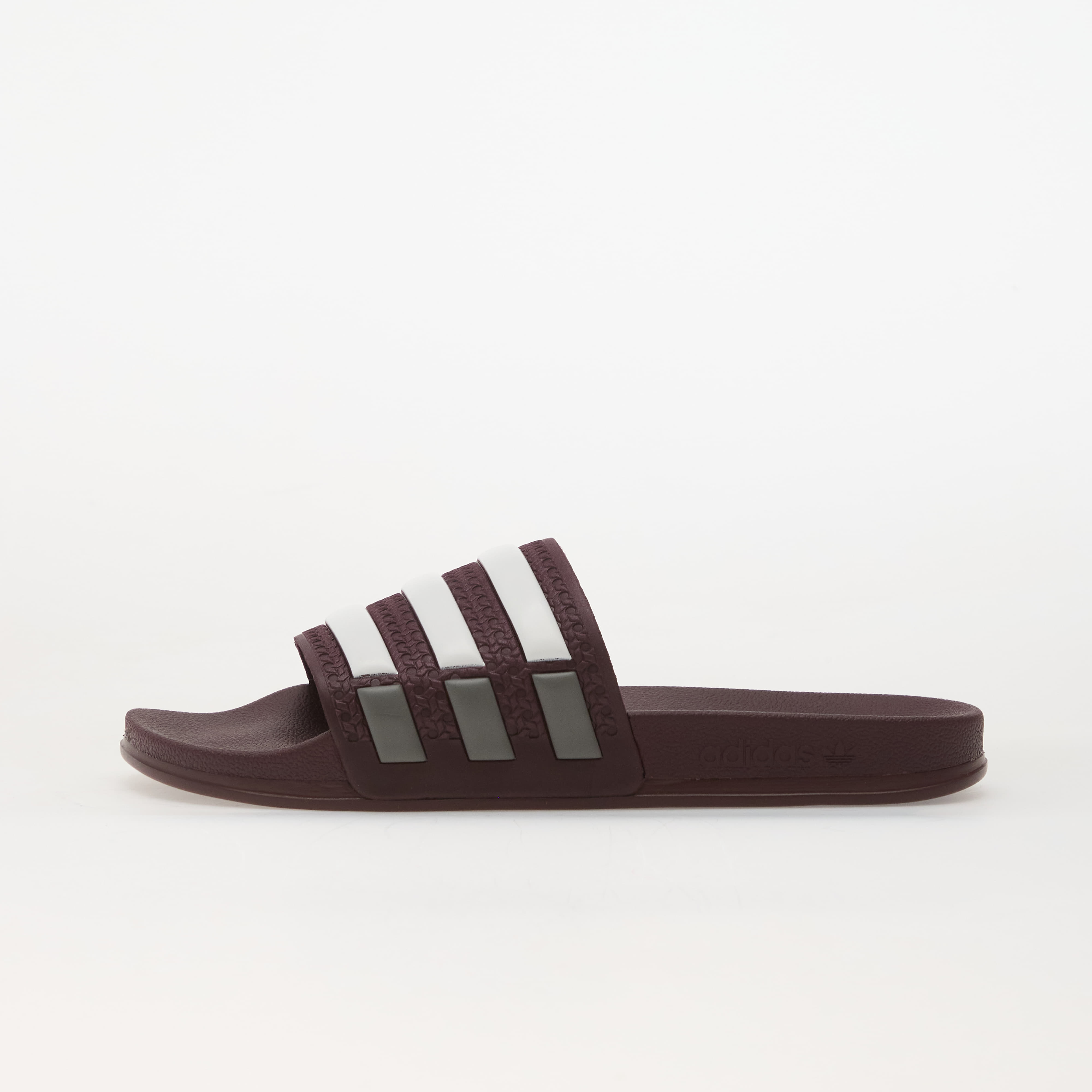 adidas Adilette OG Cf Slides Maroon/ Ftwr White/ Core Black