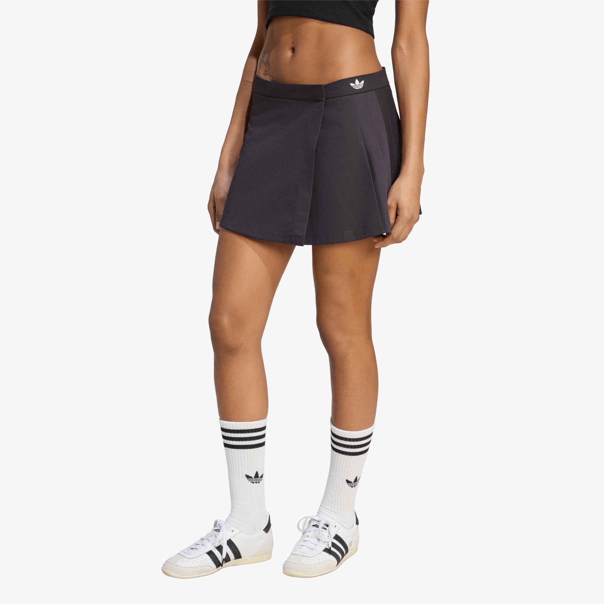 Пола adidas Pleated Skirt Utility Black/ Cloud White 12