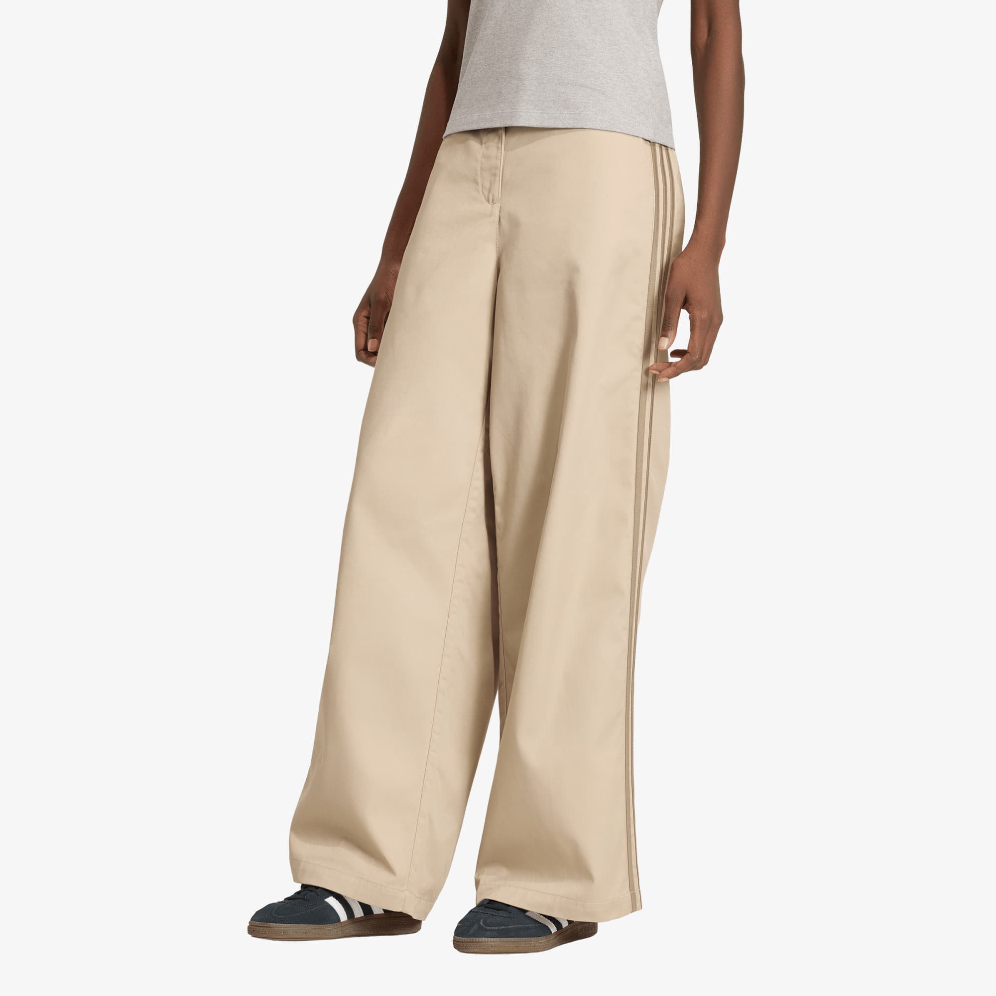 Панталони adidas Tailored Pants Khaki Three/ Khaki Six/ Cream White 10