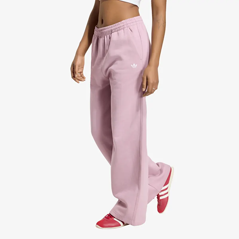 Sweatbroeken adidas Essentials Wide Leg Fleece Pants Magic Mauve