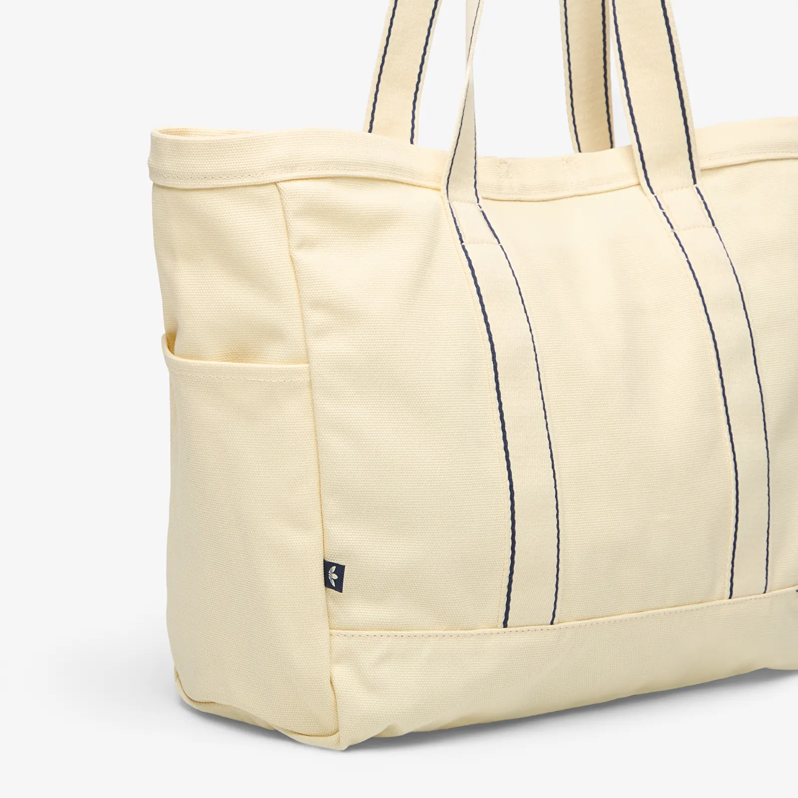Men's Shoulder Bags adidas OG Sport Canvas Tote Bag Warm Vanilla/ Night Indigo/ Gold Met.