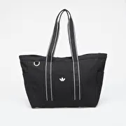 adidas OG Sport Canvas Tote Bag Black/ White/ Silver Met.