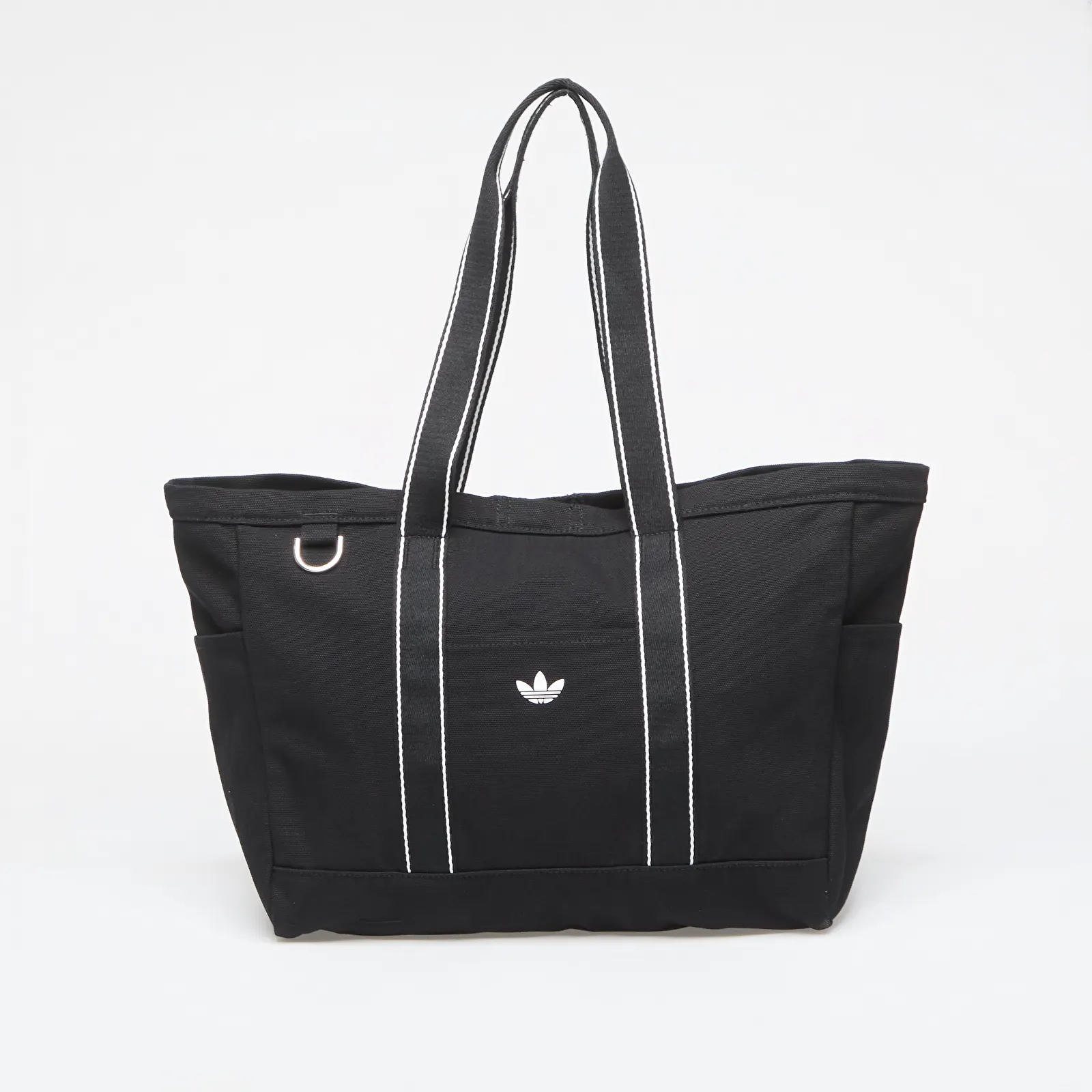 Umhängetaschen für Männer adidas OG Sport Canvas Tote Bag Black/ White/ Silver Met.