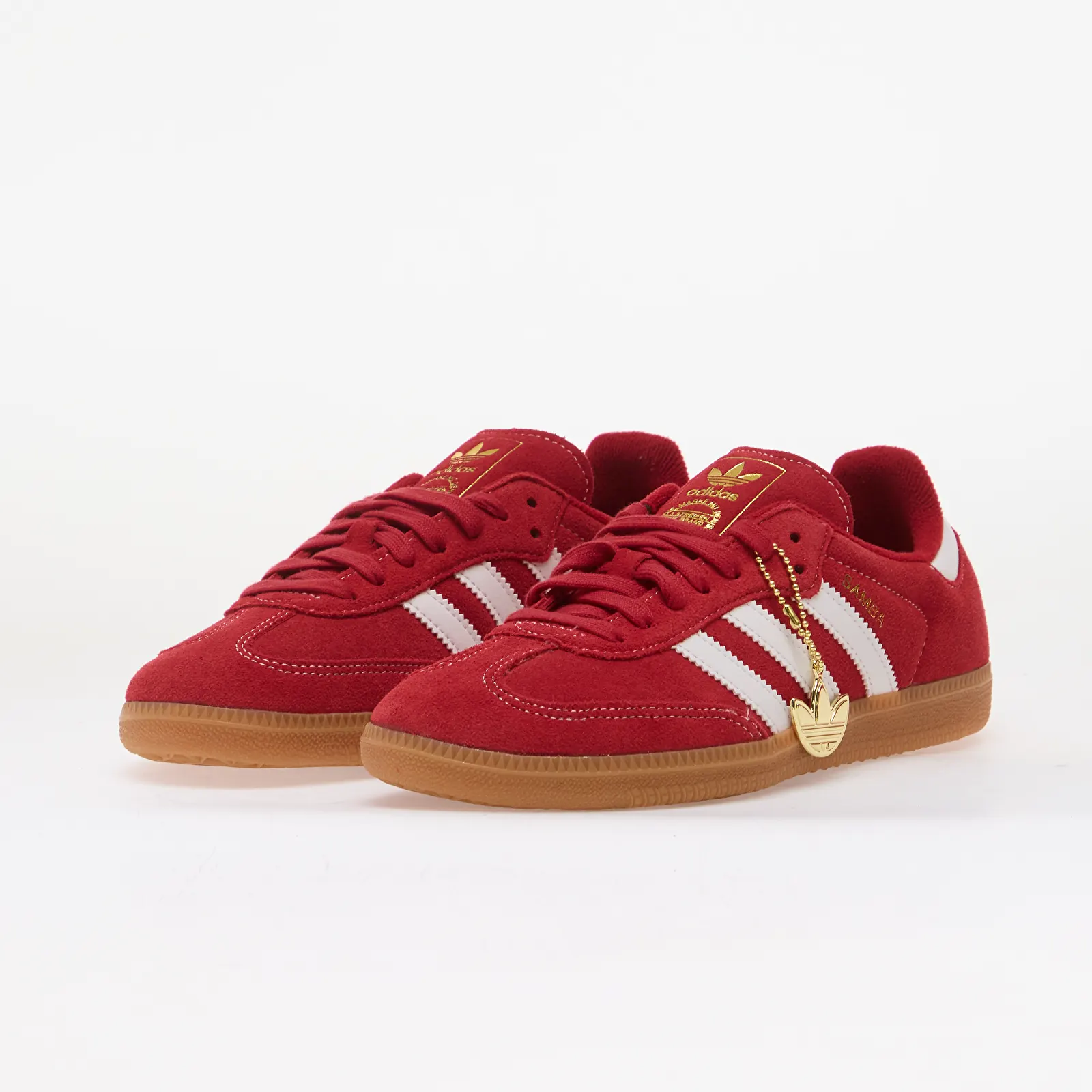 Miesten lenkkarit ja kengät adidas Samba OG Team Victory Red/ Ftwr White/ Gum 2