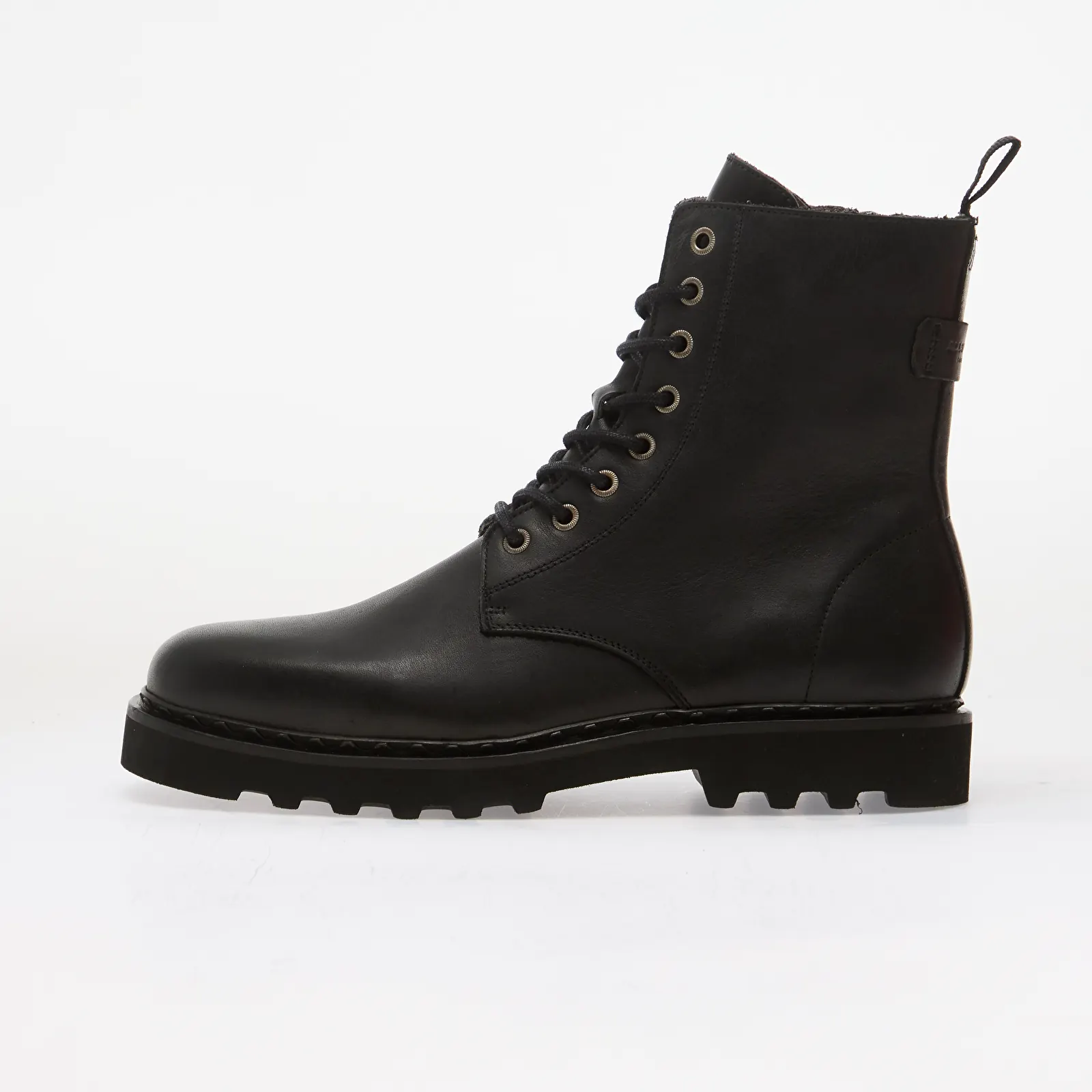 Men's boots AllSaints Skiff Military Boot Black