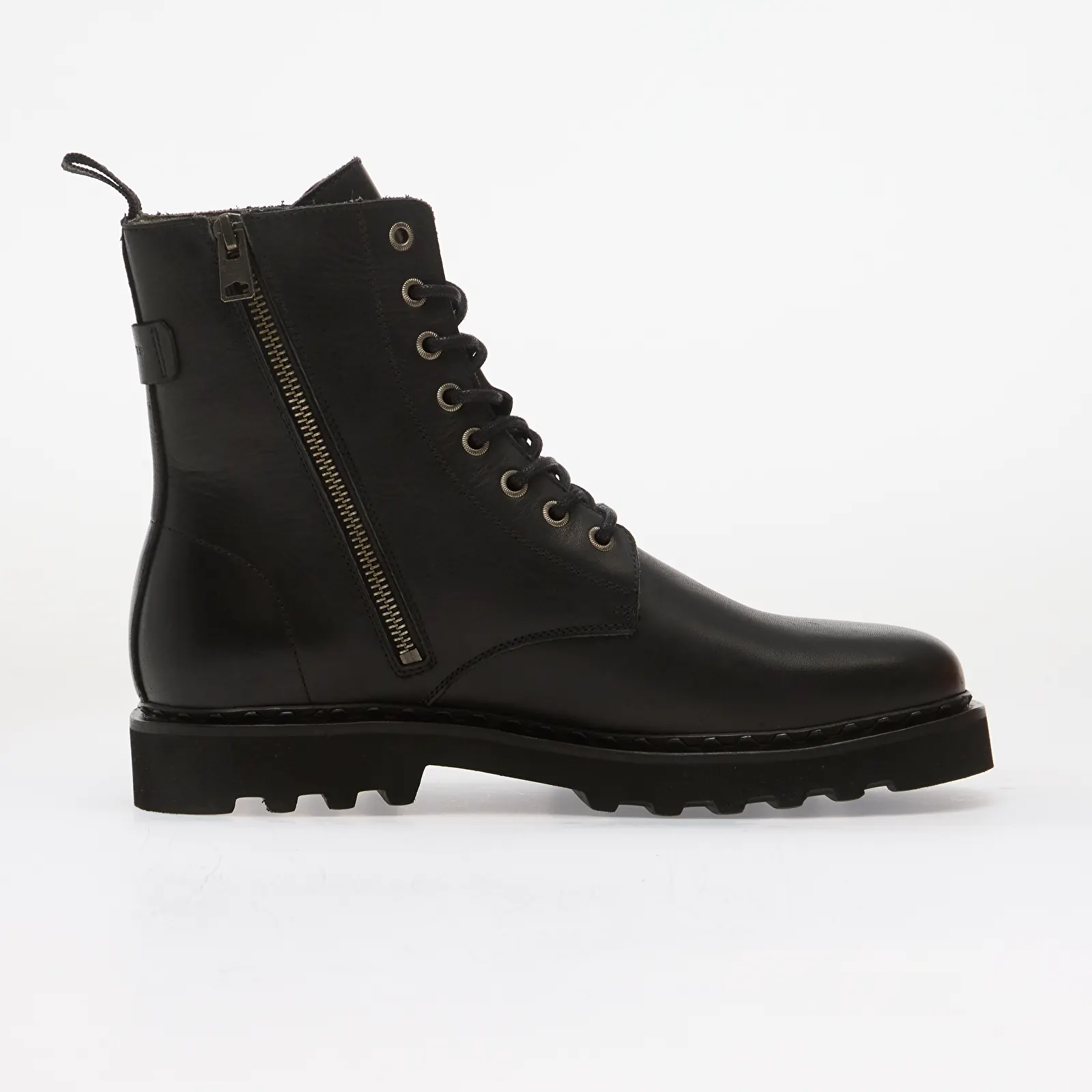 Men's boots AllSaints Skiff Military Boot Black