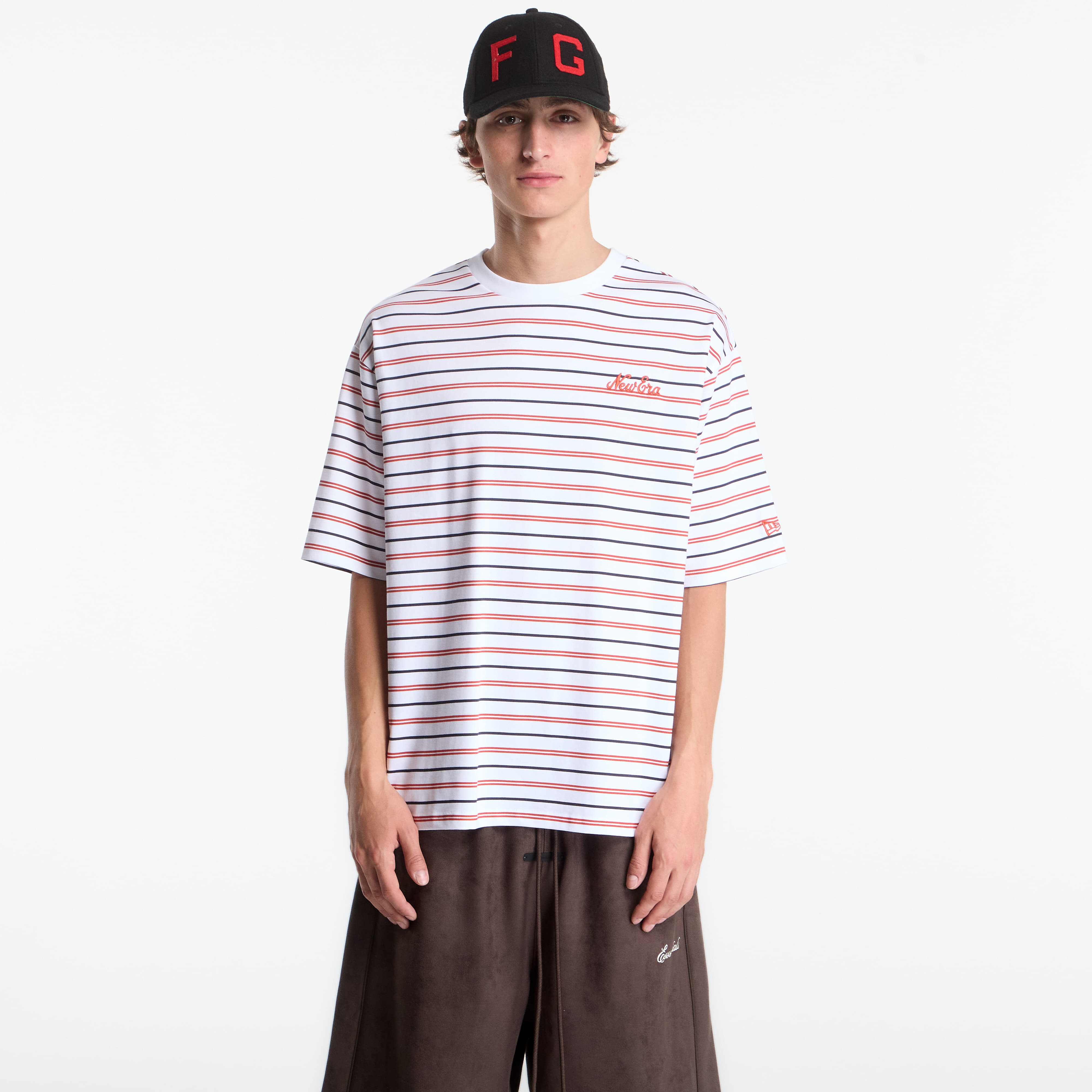 T-shirt New Era Stripe OS Tee UNISEX White M 34 €