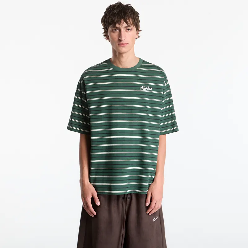 T-shirt New Era Stripe OS Tee UNISEX Latte