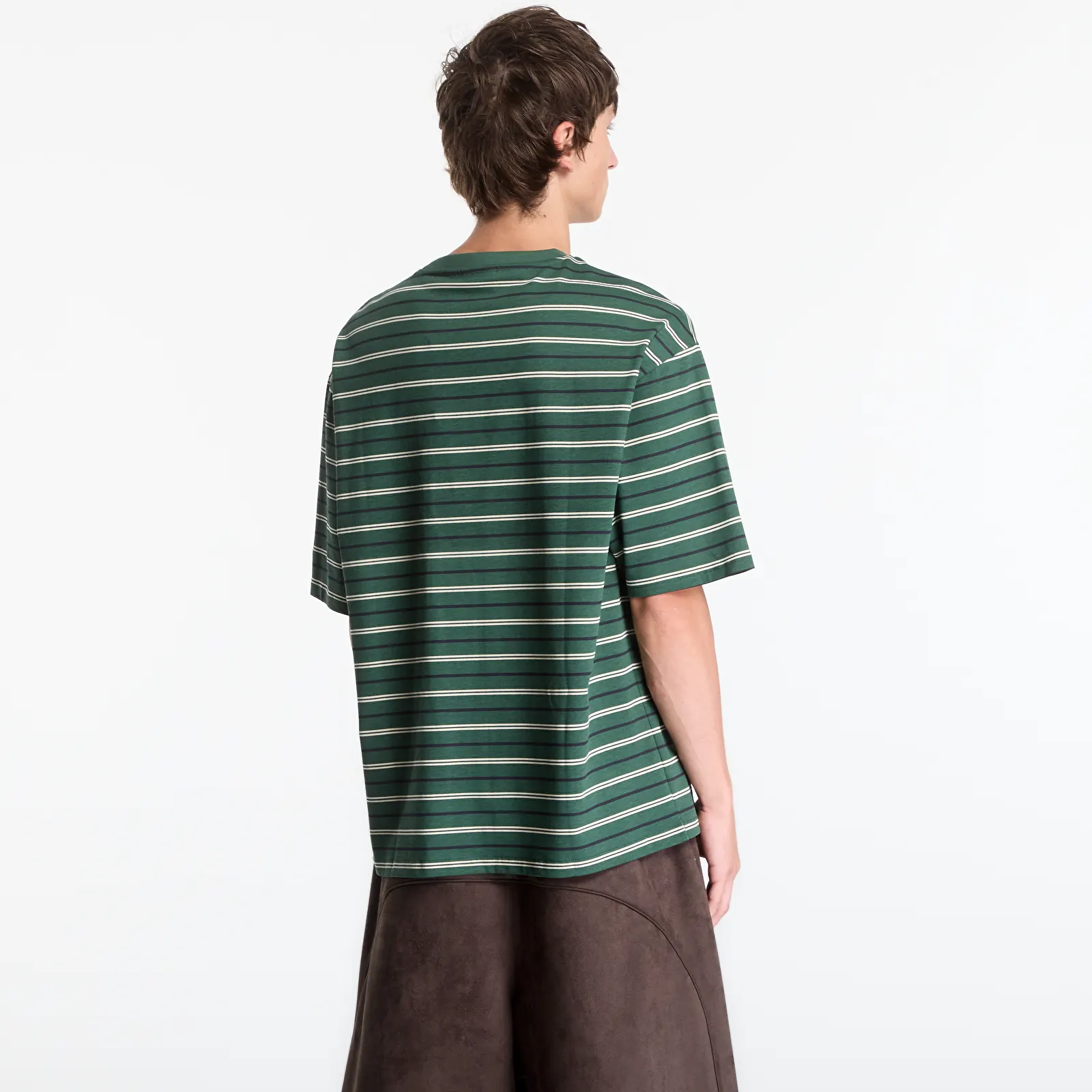 Men's T-shirts New Era Stripe OS Tee UNISEX Latte