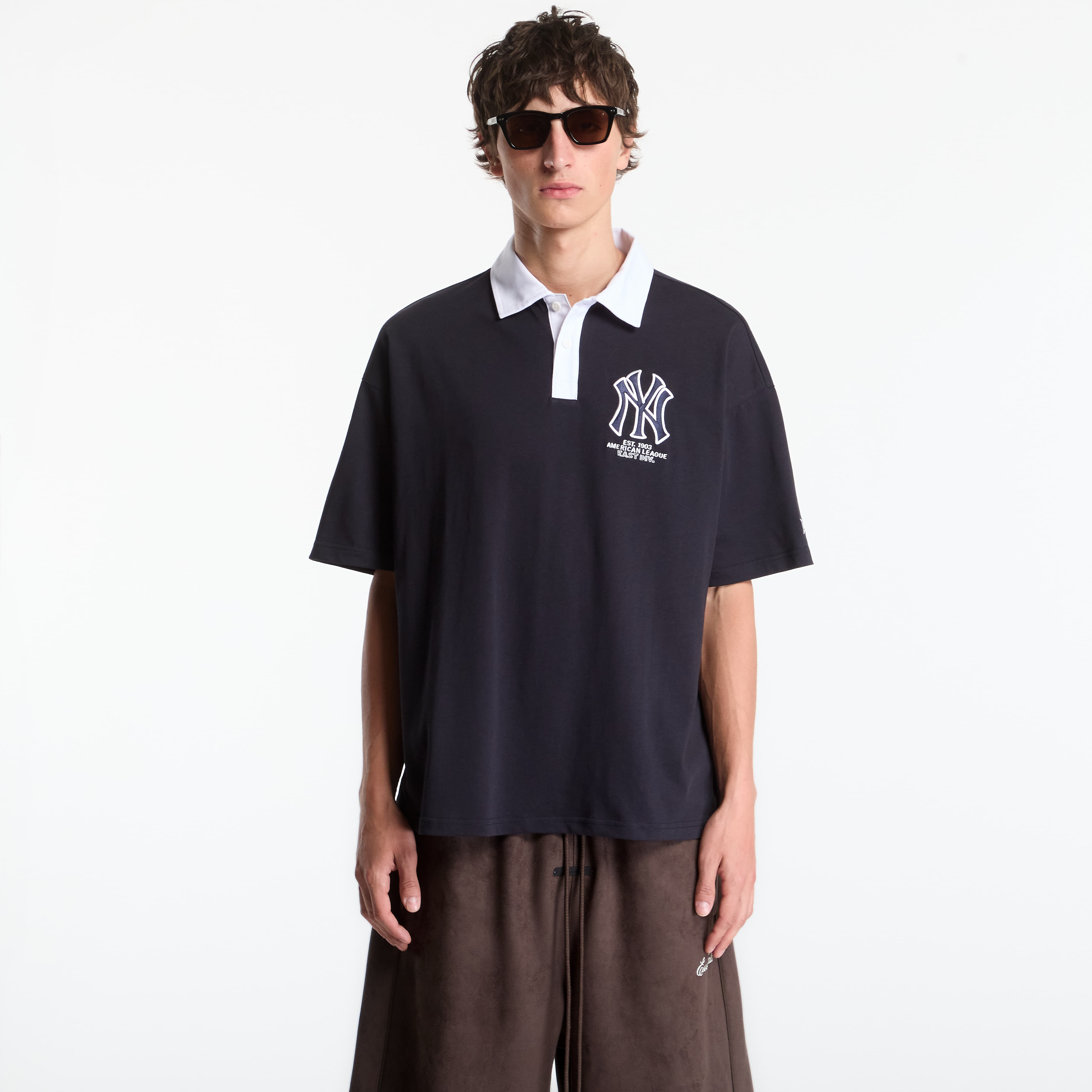 New Era Tričko New Era MLB Polo New York Yankees UNISEX Navy M