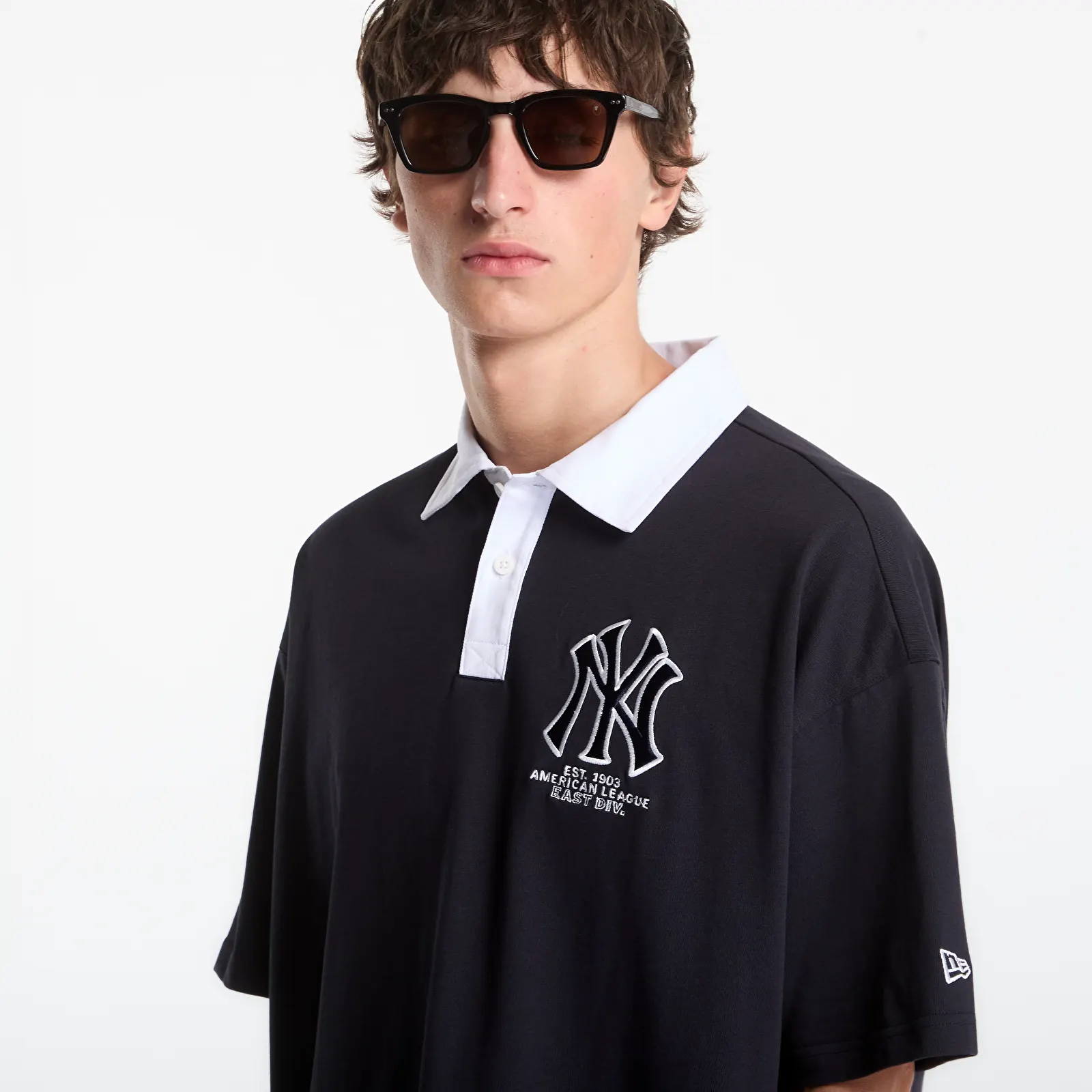 Мужские футболки New Era MLB Polo New York Yankees UNISEX Navy