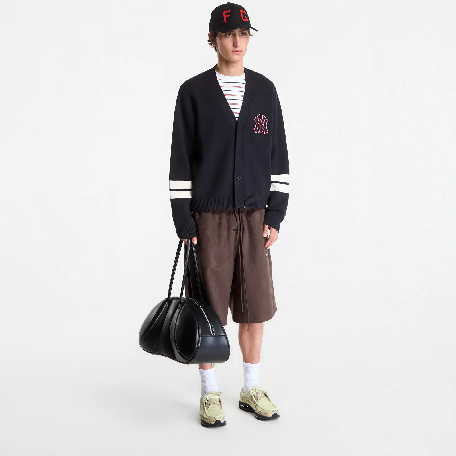 Мужские кардиганы New Era MLB Knit Cardigan New York Yankees UNISEX Navy