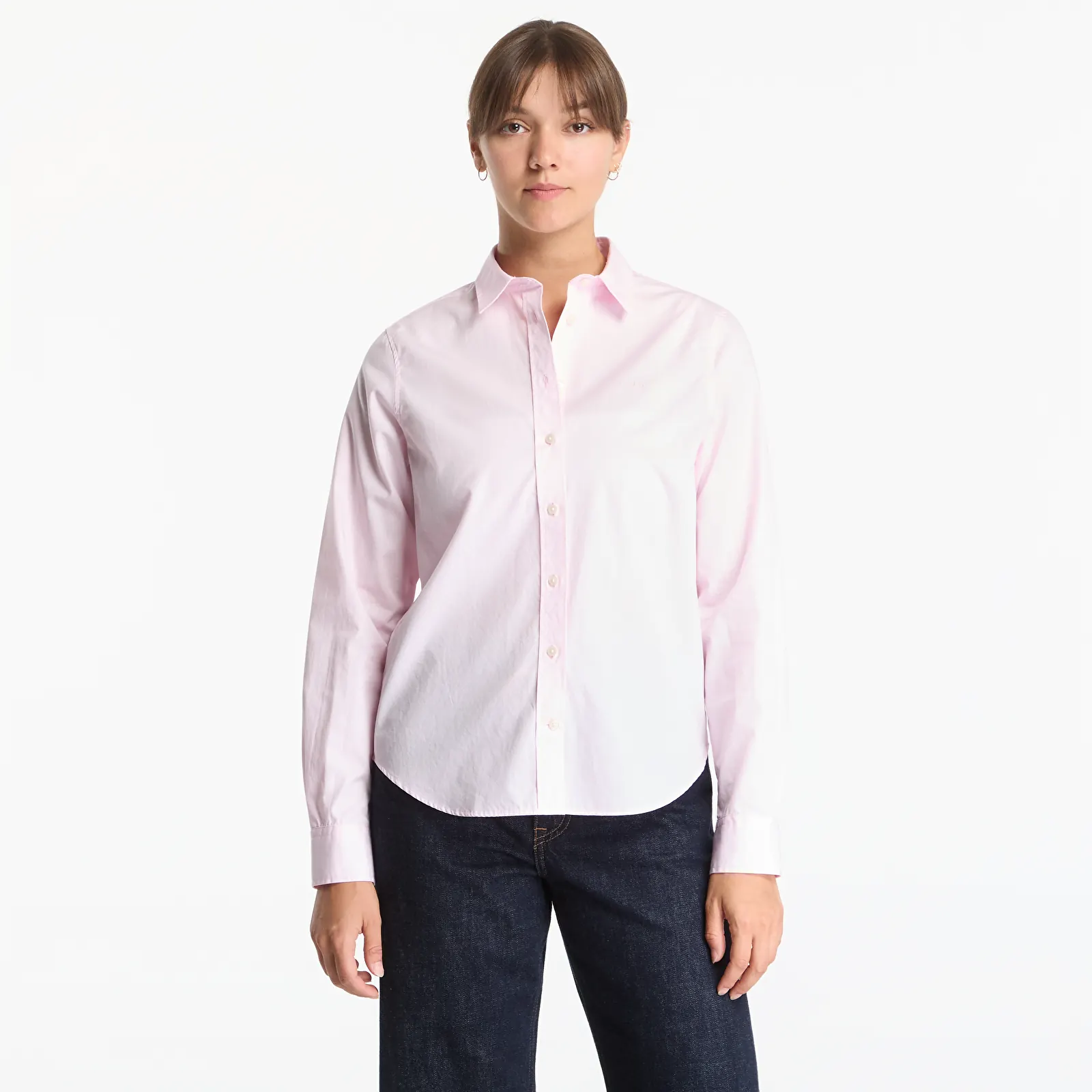 Chemises Gant Reg Classic Poplin Shirt Light Pink