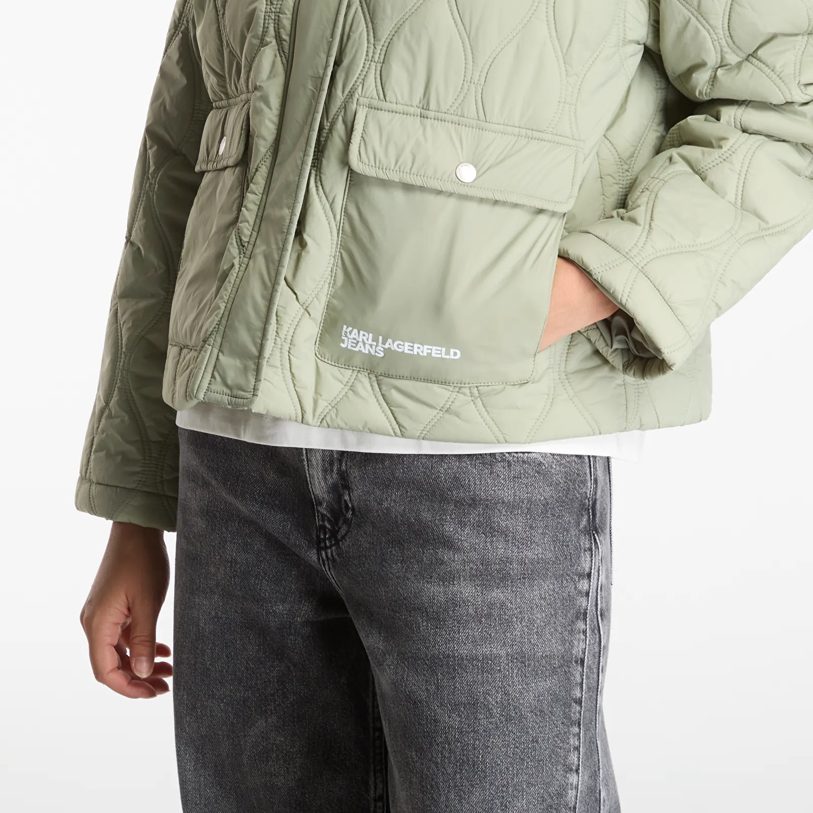 Jackets Karl Lagerfeld Jeans Light Quilted Jacket Tea
