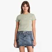 Karl Lagerfeld Jeans Slim Outline Logo Tee Tea