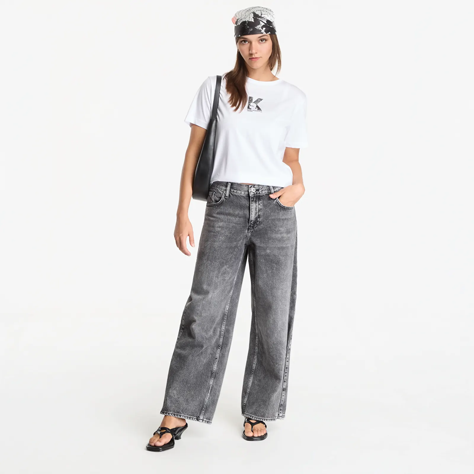 Футболки Karl Lagerfeld Jeans Reg K Logo Tee White