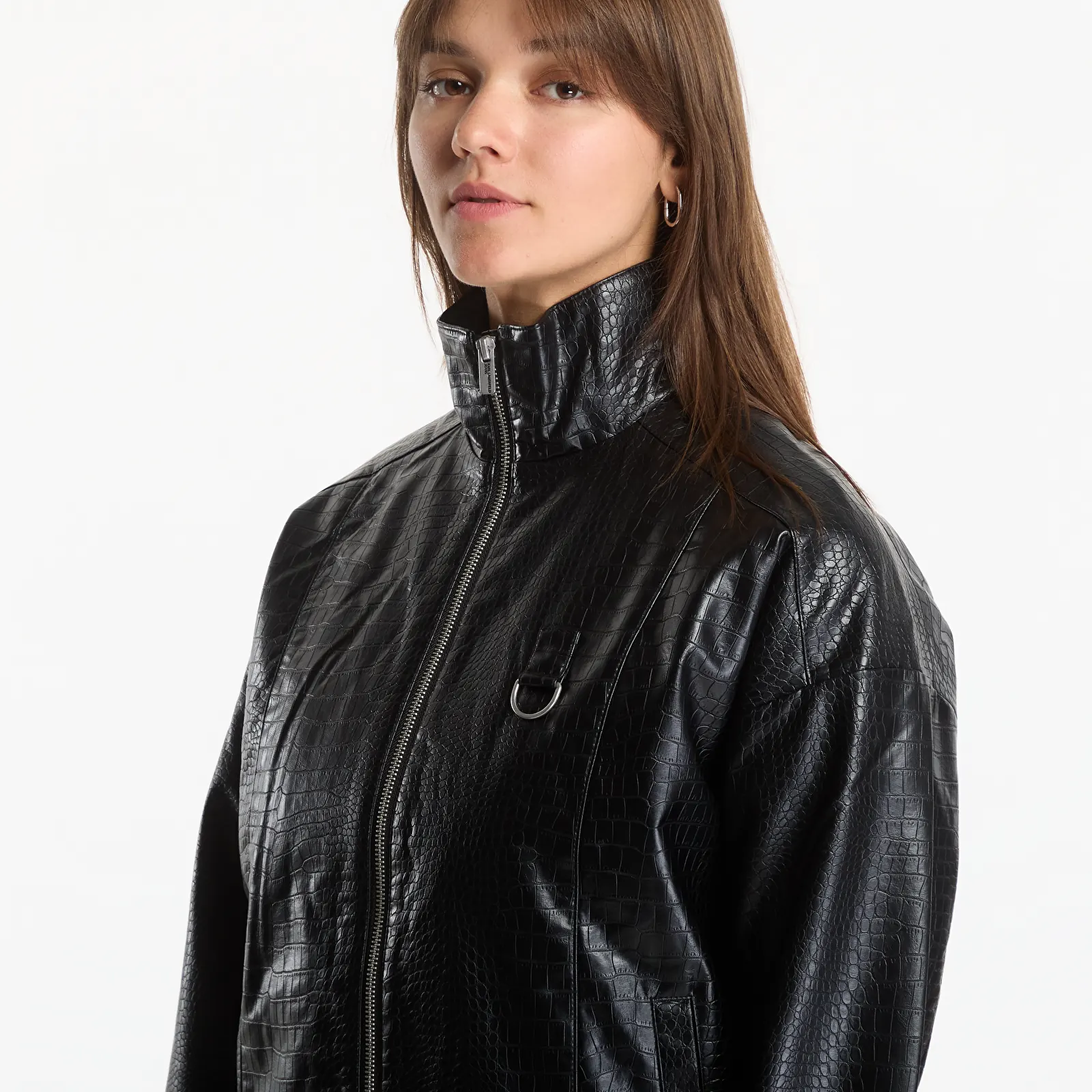 Jackets Karl Lagerfeld Jeans Karlism Pu Bomber Black