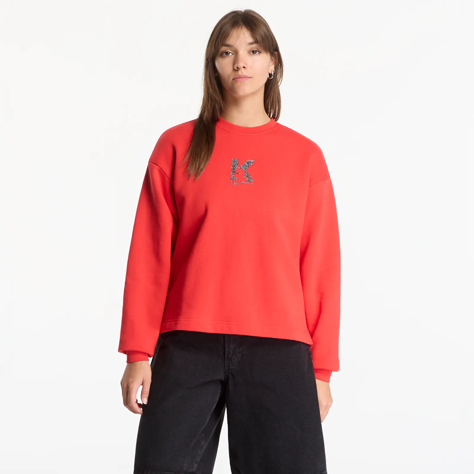 Sweatshirts Karl Lagerfeld Jeans Reg K Logo Sweat Iridescent